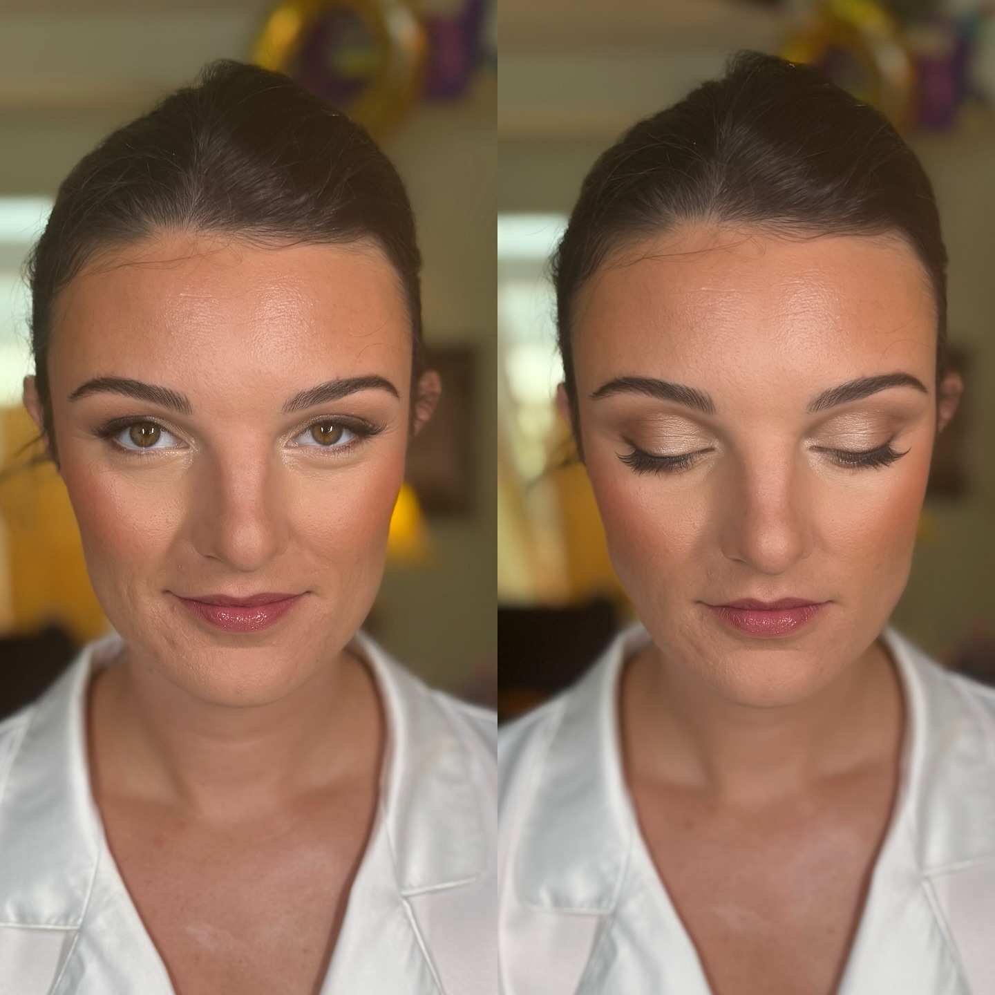 Gorgeous bride Emily💕
( photos look blurry because I didn’t make sure the camera was clean🤦🏼♀️#fail )
@insideoutbridal
#makeupartist
#bridalmakeup
#newenglandmakeupartist