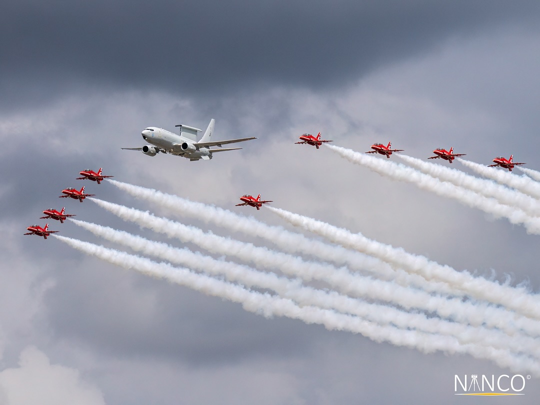 You can’t travel to RIAT without trying to photograph one of UK’s greatest pride.
The Royal Air Force Aerobatic Team, the Red Arrows, is one of the world’s premier aerobatic display teams.
This was a challenge that was much harder than I had hoped for. These are the best pictures I managed to get.
@redarrowscircus
