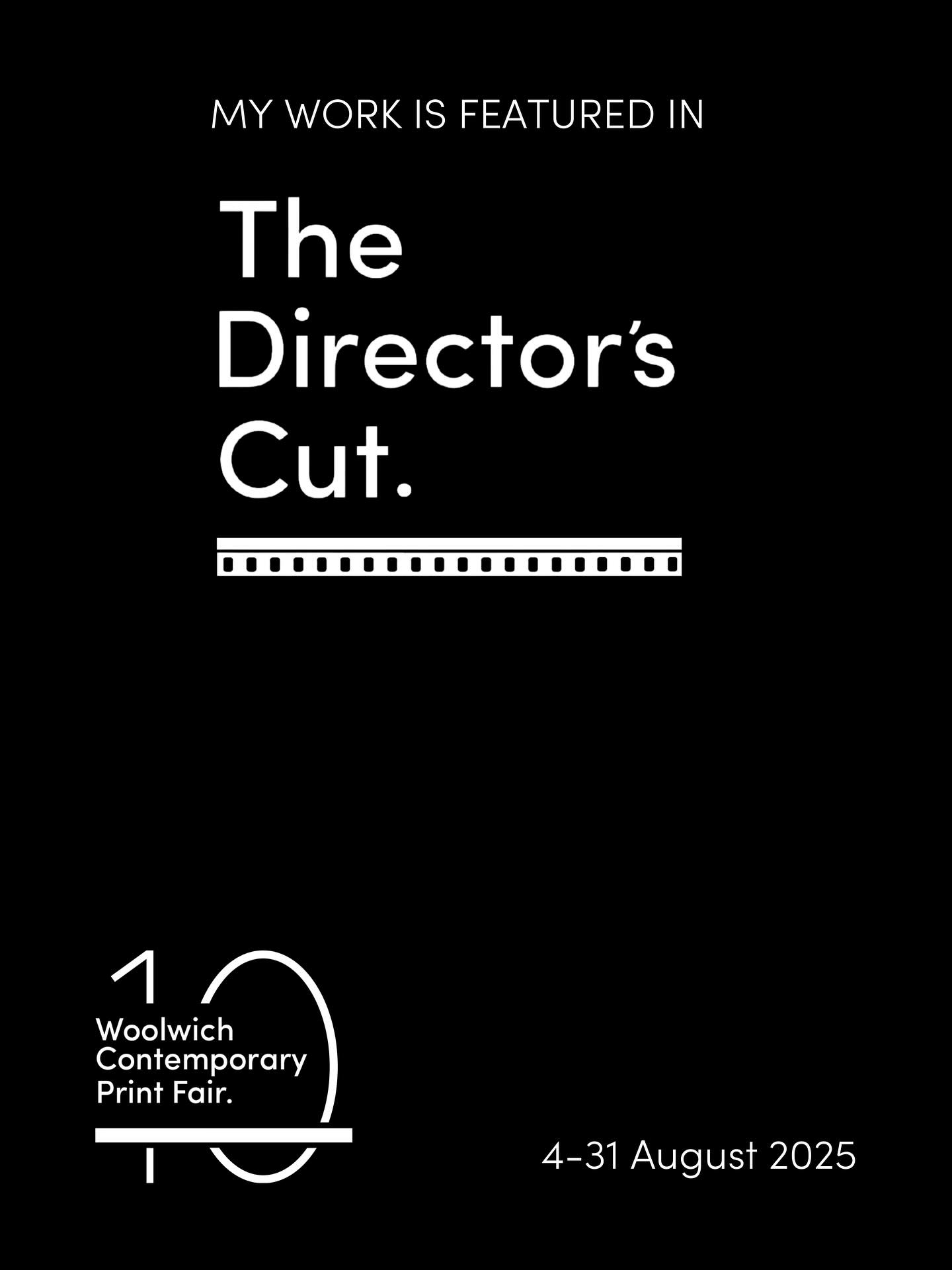 Pleased that my screen print Le Sang du Glacier is in the on line exhibition of the Woolwich contemporary print fair.