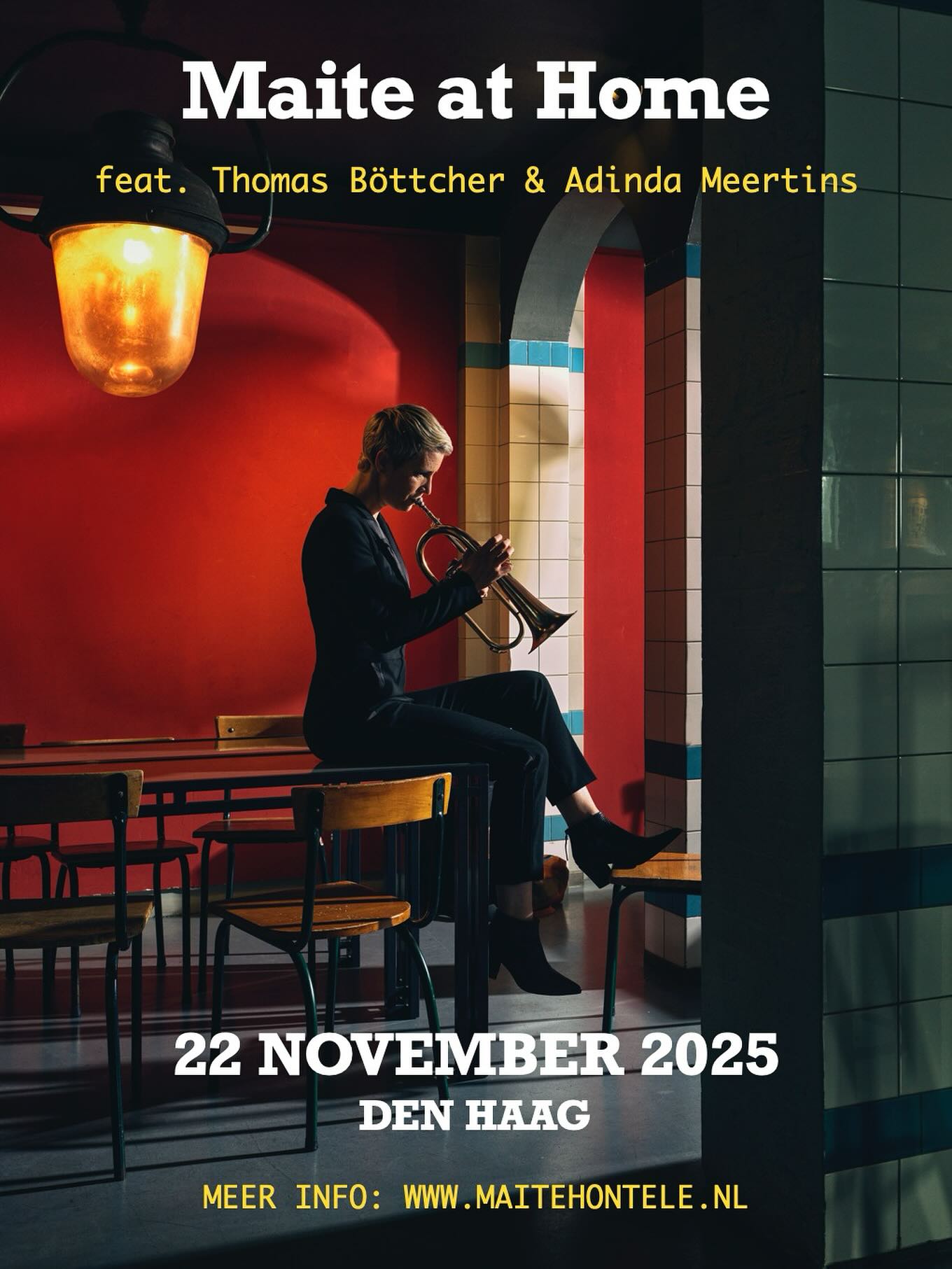 Deze wil je niet missen! Op 22 november geef ik twee intieme concerten bij mij thuis - ja, gewoon in mijn eigen woonkamer! Dit keer met twee fantastische musici aan mijn zijde: pianist Thomas Böttcher en bassist Adinda Meertins. Tickets zijn nu verkrijgbaar via www.maitehontele.nl
Foto: @hugo_thomassen_photographer