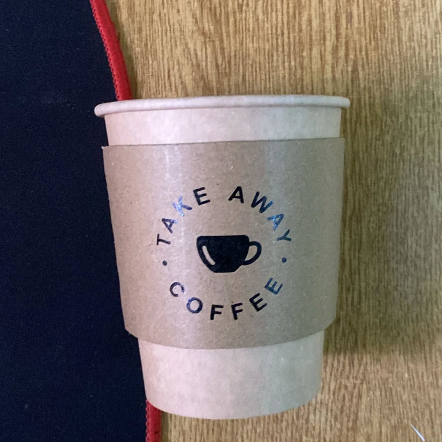 Manguitas para vasitos de café desechables. Serigrafia.