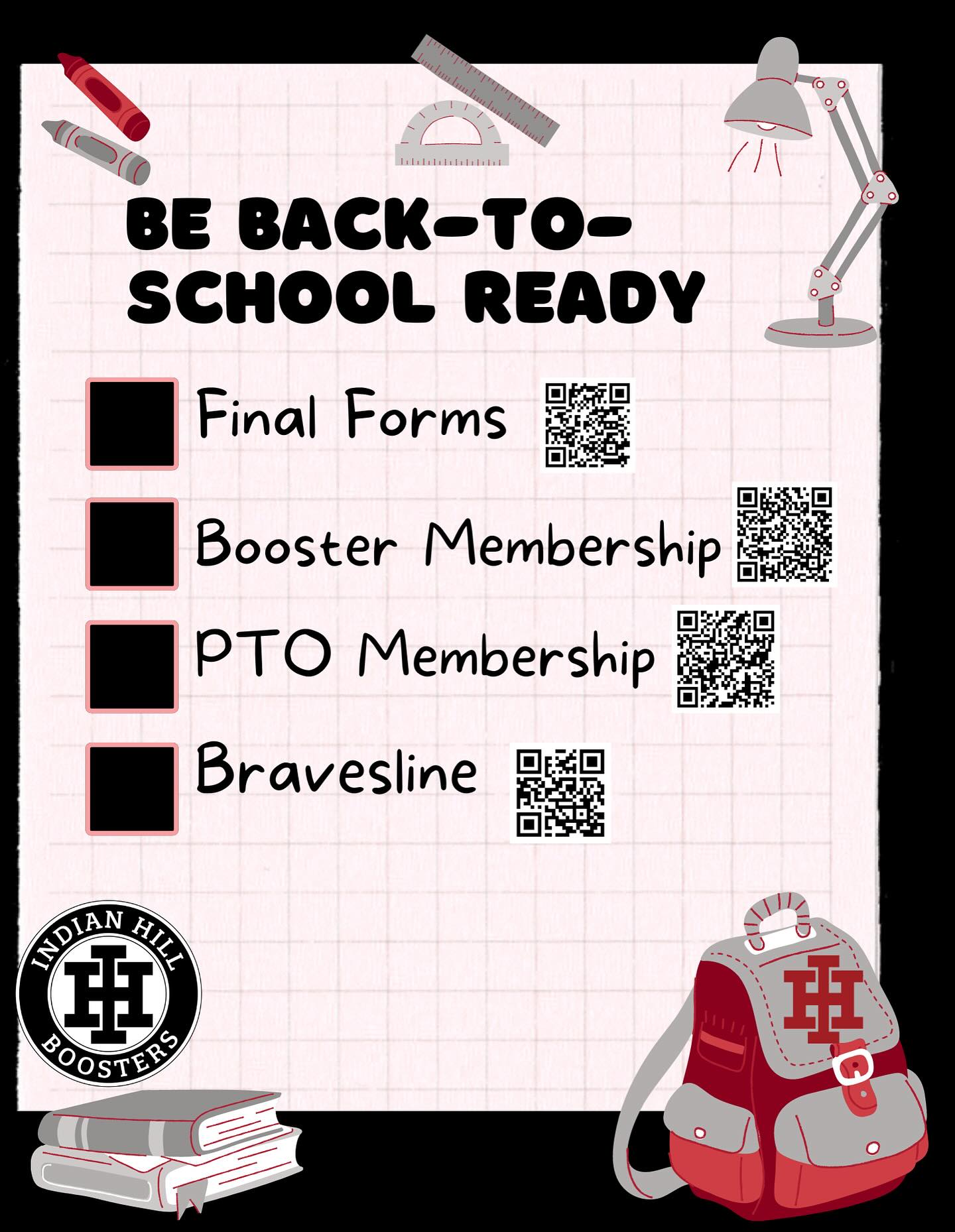 We are just 7 days away from the first day of school 🏫 Are you ready Braves? ☑️
