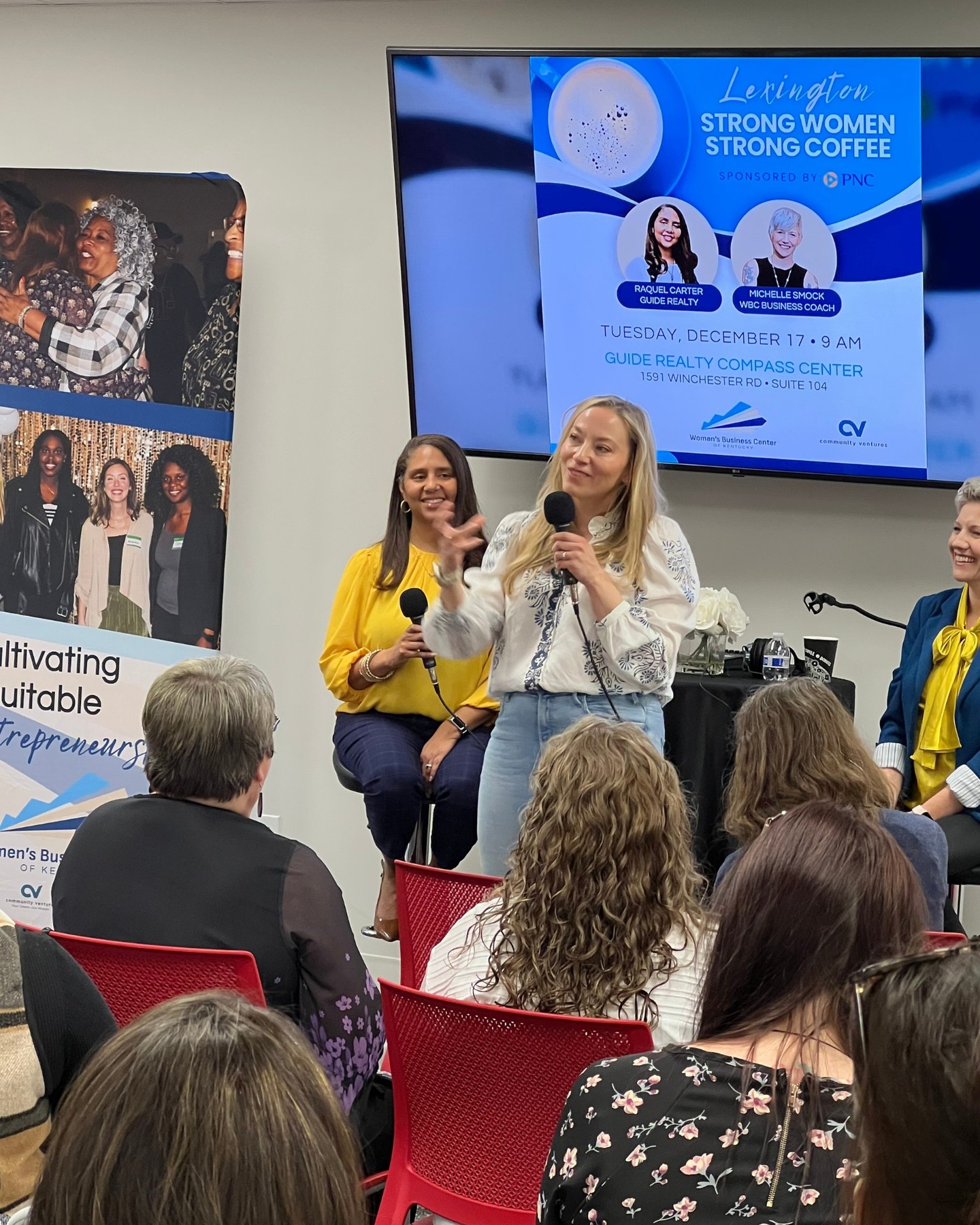 ☕ Big ideas are brewing across Kentucky this August!
Join us for Strong Women, Strong Coffee and Strong Community, Strong Coffee—a series of energizing mornings designed for dreamers, doers, and community builders. From childcare to succession planning to sales strategy, we’re talking real solutions over real coffee.
💼 Bring a friend. Bring your vision. We’ll bring the coffee.
👉 Find an event near you, RSVP today, and fuel what’s next: https://www.eventbrite.com/o/the-womens-business-center-of-kentucky-10961901914
#StrongWomenStrongCoffee #CommunityConnections #WomensBusinessCenterKY #KYEvents #Entrepreneurship #SmallBusinessSupport