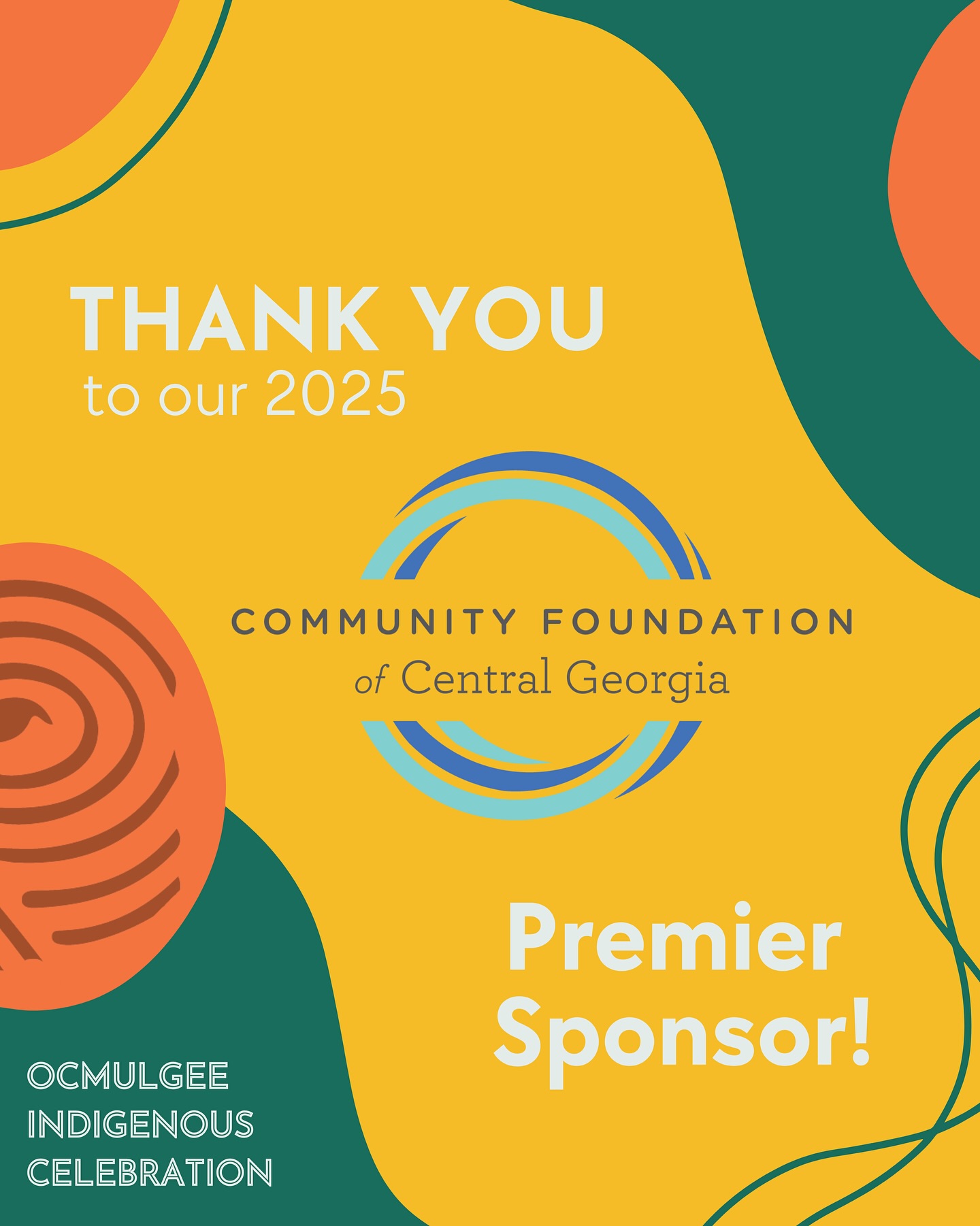 Thank you to all who help make the Ocmulgee Indigenous Celebration happen! A big thank you to our sponsors this year, like our Premier Sponsor, Community Foundation of Central Georgia!
We deeply appreciate your support, and wouldn’t be here without you.
🎉
#ocmulgeemounds #ocmulgeeindigenouscelebration #cfcg #maconga