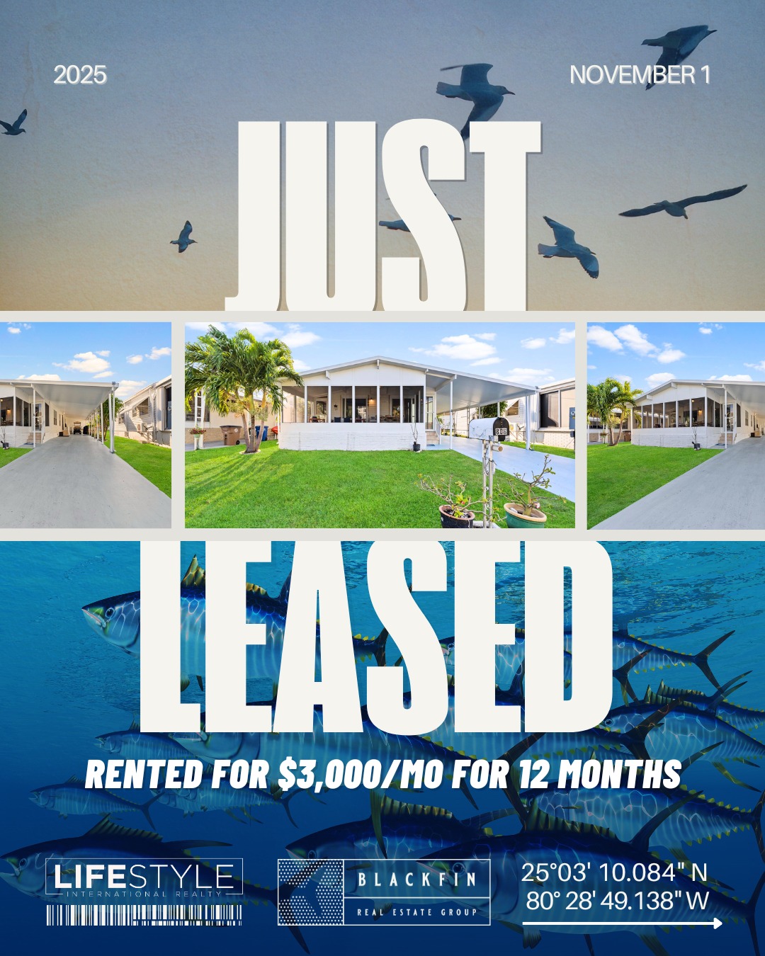 JUST LEASED — Silver Shores 55+ Community 🏝
📍Key Largo | $3,000/month | 12-Month Lease
This fully furnished 2BR/2BA charmer is officially spoken for and reserved for a happy new resident starting November 1st!
✨ Screened porch, spacious layout & cozy coastal décor
🏖 Golf cart included
🔥 70ft heated pool, tennis courts, shuffleboard & more
👥 55+ community with vibrant lifestyle events
🐾 Pet approved with HOA
Homes like this don’t sit long and neither do my listings. If you’re thinking about renting out your home in the Keys, I’d love to help you fill it fast with qualified tenants.
📲 DM me to chat about leasing services or Keys rentals!
#LeasedInTheKeys #KeyLargoRentals #FloridaKeysLiving #SilverShores #55PlusCommunity #RentalSuccess #IslandLivingDoneRight #LiveWhereYouVacation #KeysStrong #YourKeysToTheFloridaKeys