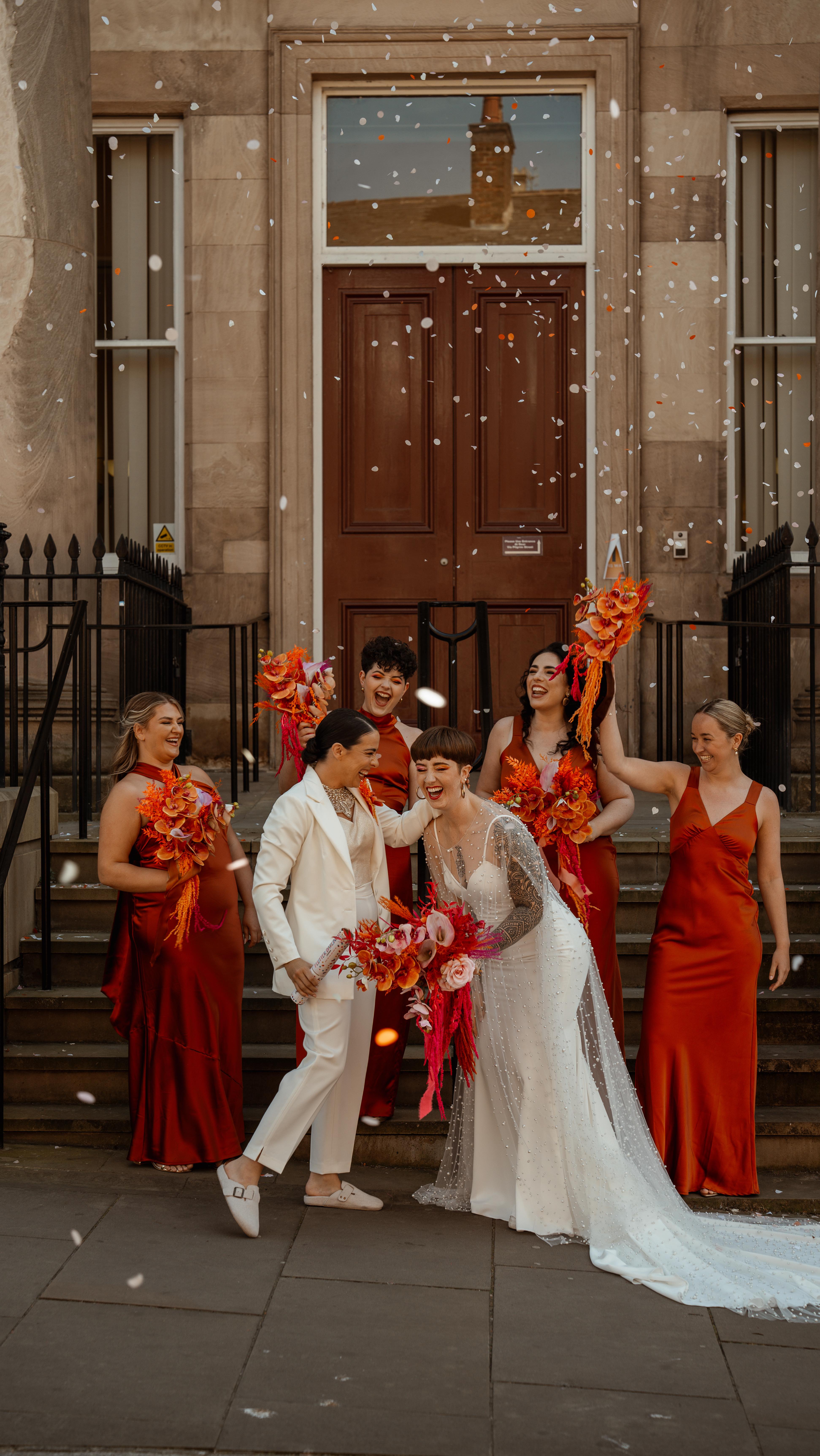 Still crying at “Aimee’s freckles make the sun look like it’s always shining” 😭😭😭
Aimee (she/her) & Hannah (she/her) - the TWO DAY-LIVERPOOL-WEDDING-EXTRAVA-DOESNT-EVEN-CUT-IT-GANZA ❤️🔥❤️🔥❤️🔥
After watching their full film and reliving the most incredible amount of joy they said: “the film is absolutely gorgeous. Can already say we will watch it again and again and again, it’s so joyous and captures the energy of both days perfectly. the music choice. the voice over choices. you absolutely smashed it and it’s such a privilege to have had team RLC on our side for our wedding. 🥰”
Supplier Dream Team that pulled it all together:
Florist - @frecklesandflowers_
Sunday MUA - @rosierobertsbeauty
Saturday MUA - @ohyoubeauty_
Celebrant - @indiabelceremonies
Decor - @trashydecorevents
Banners - @taracollette
Confetti - @flutterdarlings
Saturday Venue - @bluecoatweddings
Sunday Venue - @buyersclubliverpool
Dog Service: @liverpooldogwalkies
Photo + Video: @rebelloveclub_ team: Steff, Ells & Money
LGBTQ+ Wedding in Liverpool | LGBTQ+ Wedding Photographer and Videographer | Queer Wedding | Wedding Trailer
#weddingfilm #liverpoolwedding #queerwedding #lgbtqweddingphotographer #weddingvideographers