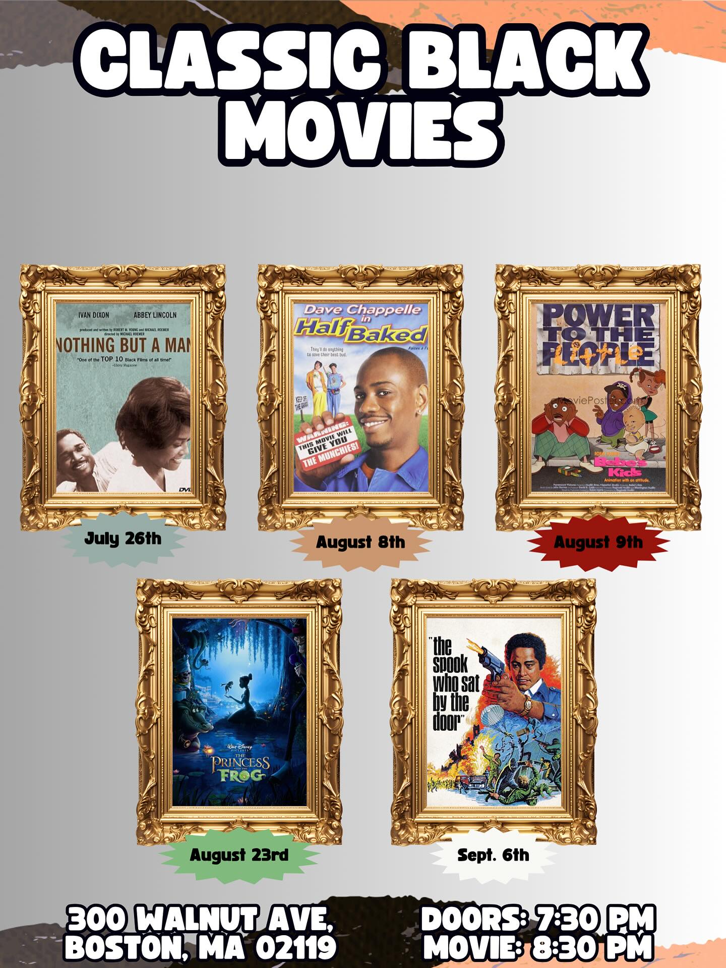 As proud community partners, we’re thrilled to put the word out about the Free Summer Movie Series presented by the Black Net Worth Development Association and the National Center of Afro-American Artists, Inc.! ✨ It’s the perfect way to spend a summer evening with friends and family.
Head over to the Big Head Museum with your lawn chairs and blankets. Plus, you can enjoy refreshments from the on-site beer garden and concession stand!
#summer #driveinmovie #freemovies #roxbury #boston