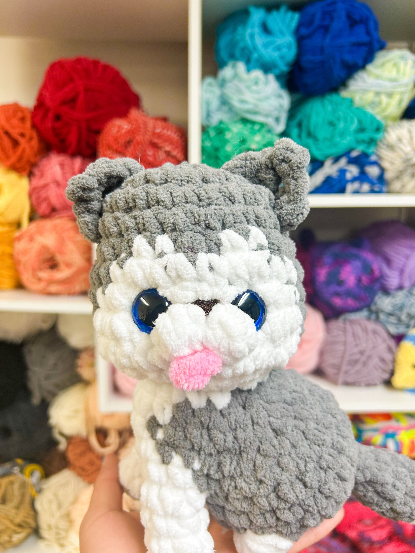 🐾 Cat or dog plushies—WHICH TEAM ARE YOU ON? 👀🧸
I’m making more of these soon for a little surprise I’ve got coming up, and I need your help!
Which one would you want to see more of? And if you have a pet, tell me what colors they are—I’d love to know! 💭💕
✨ COMMENT if you think you might know what the surprise is… I’ve mentioned before that I’ve been wanting to finally get one this year! 👀💗
Patterns
Loaf cat: @anniecarrawayart
Dog: @greenfrog.crochet
#crochet #amigurumi #yarnfusion #handmadebusiness #crochetplushies #plushies
