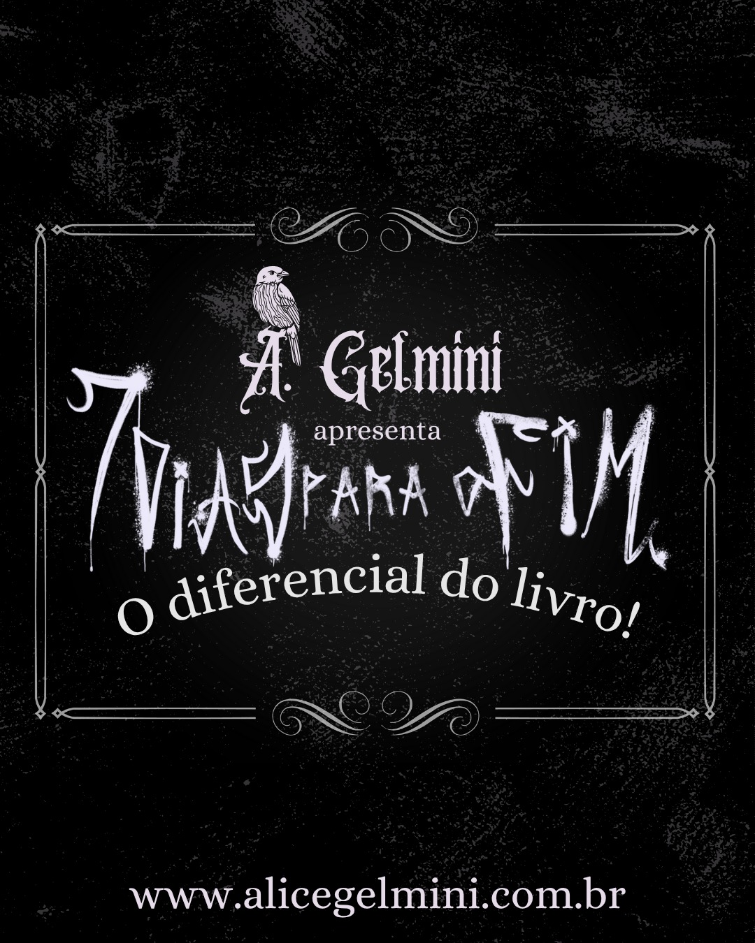 𝕮𝖔𝖓𝖍𝖊𝖈̧𝖆 𝖔 𝖉𝖎𝖋𝖊𝖗𝖊𝖓𝖈𝖎𝖆𝖑 𝖉𝖔 𝖑𝖎𝖛𝖗𝖔
Um pouquinho do meu trabalho para tentar trazer um diferencial dos livros atuais!
Sei que nem todos são grandes diferenciais, mas foram ferramentas e estratégias que tomei na época, querendo enriquecer a obra.
#livro #livros #literatura #ler #escrever #escritor #escritora #literaturabrasileira #vamp #vampiro #vampires