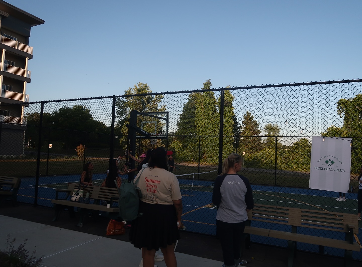 Summer Suites merch spotted in the wild at @theapexatcrossgates for Friday’s Paddles and Prosecco event 🏓