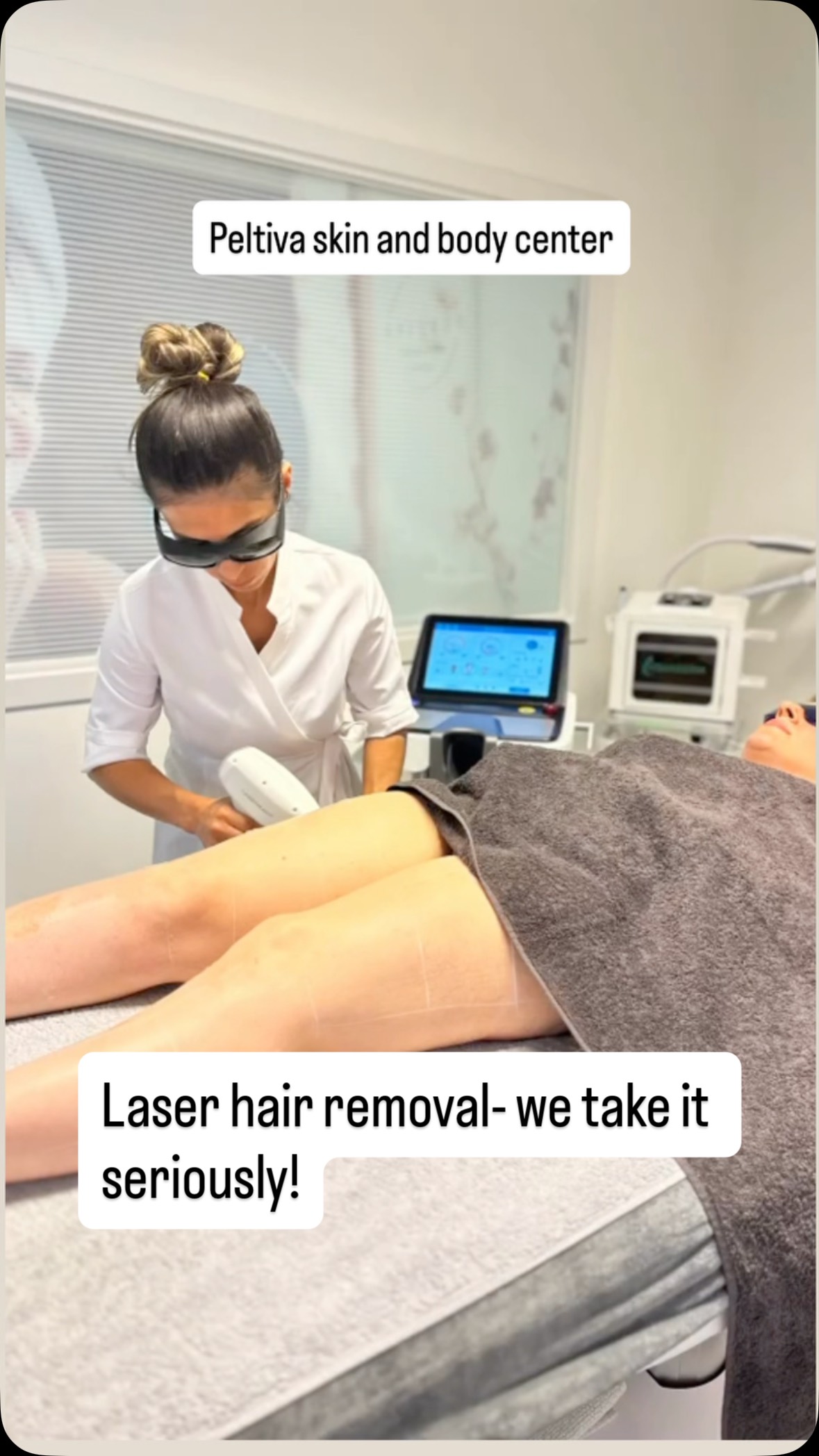 ✨ Laser Hair Removal — We Take It Seriously! ✨
What we promise? Guaranteed results you can count on. 💯
Join the countless happy clients who’ve already experienced the difference!
💬 Love your results? Share your experience with those around you — we truly appreciate it! 💕
#LaserHairRemoval #SmoothSkin #GuaranteedResults #ClientLove