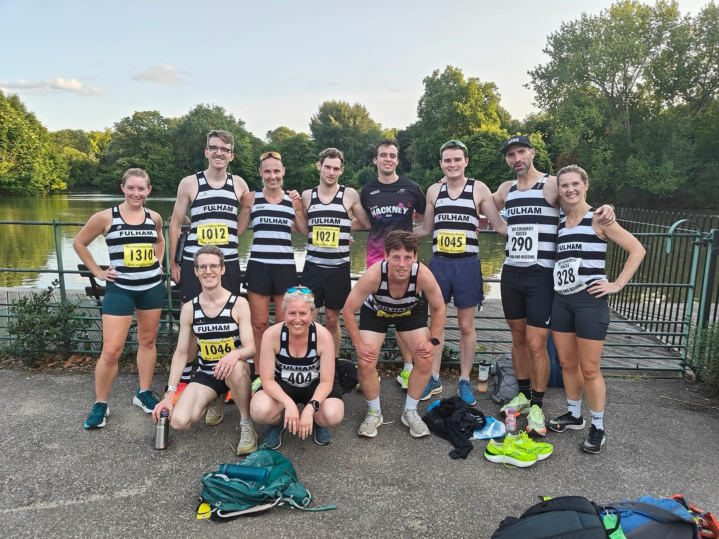 Summer racing in Battersea Park ☀️ Sri Chimnoy Hasty Hares 5k and Battersea Mile Relays