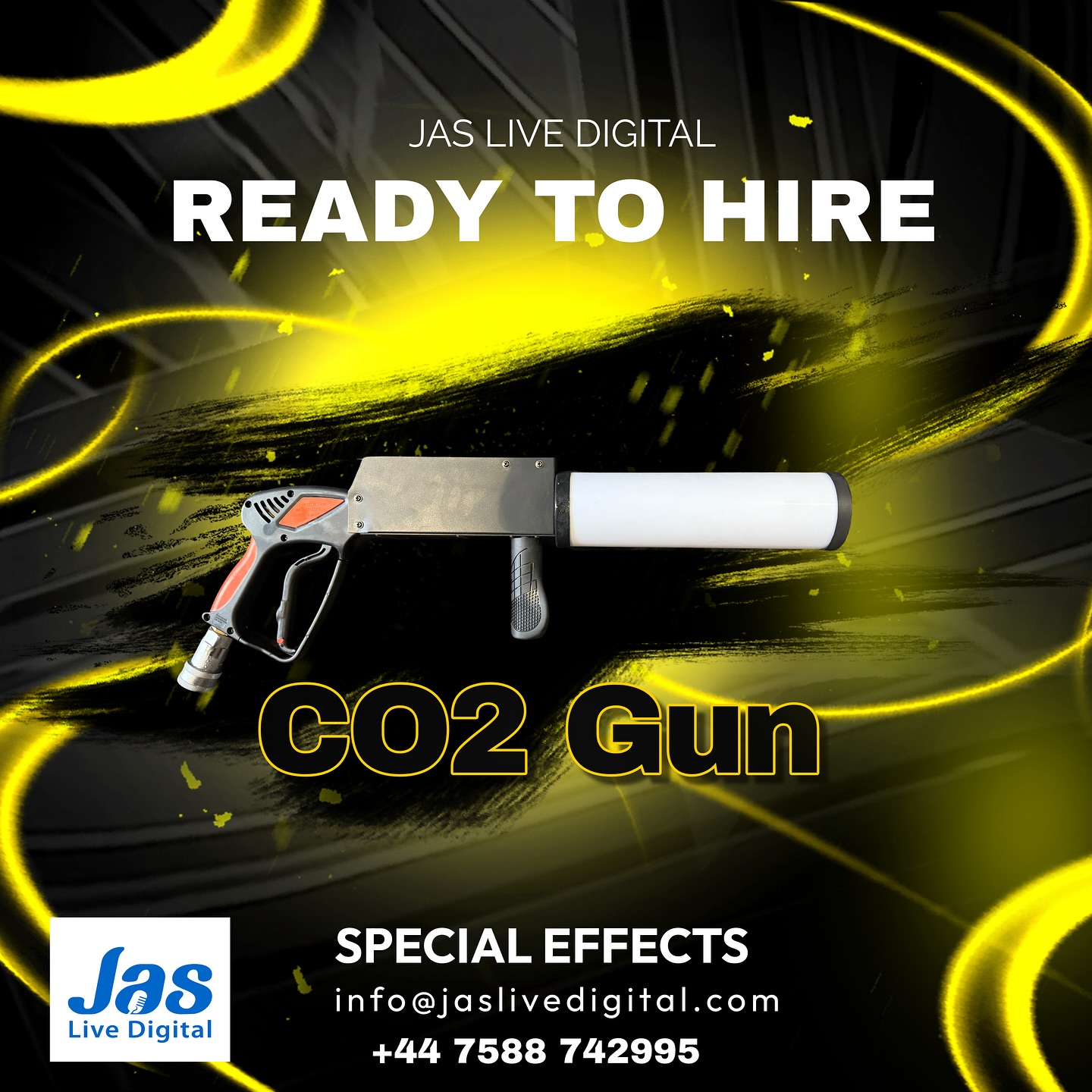C02 GUN 🔥
READY TO HIRE…
For more info DM @- info@jaslivedigital.com