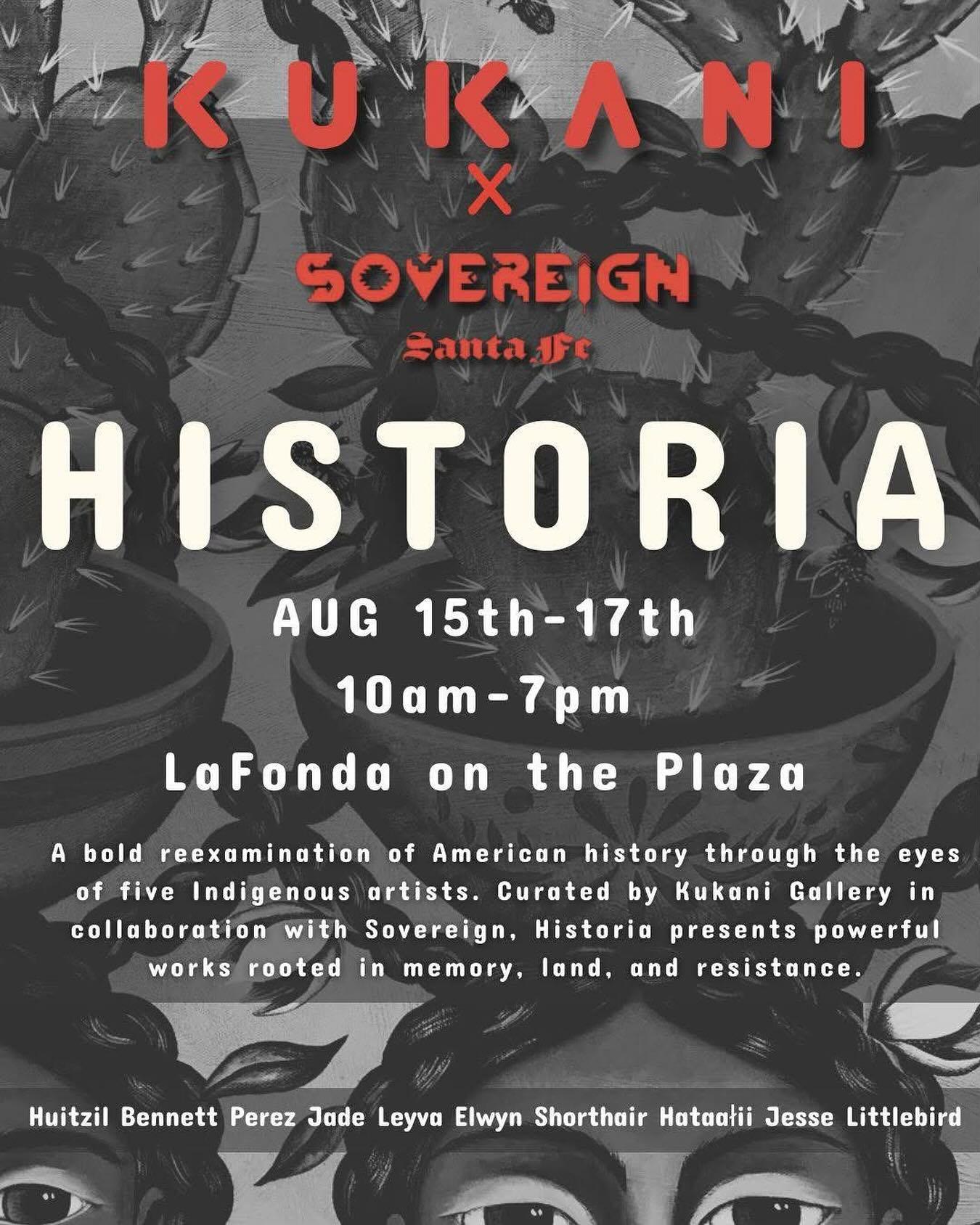 Jade Leyva Art will be participating in this powerful exhibit next week in Santa Fe during Indian Market.
Curated by @jesselittlebird from @kukanigallery