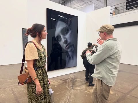 What a welcoming, insightful community of people at the @hudsonvalleymoca 🤍
.
Thank you for hosting us @urbanitesunited in such a beautifully aligned space.
.
#galleryart #peekskill #hudsonvalley #artcurator #artistsofig