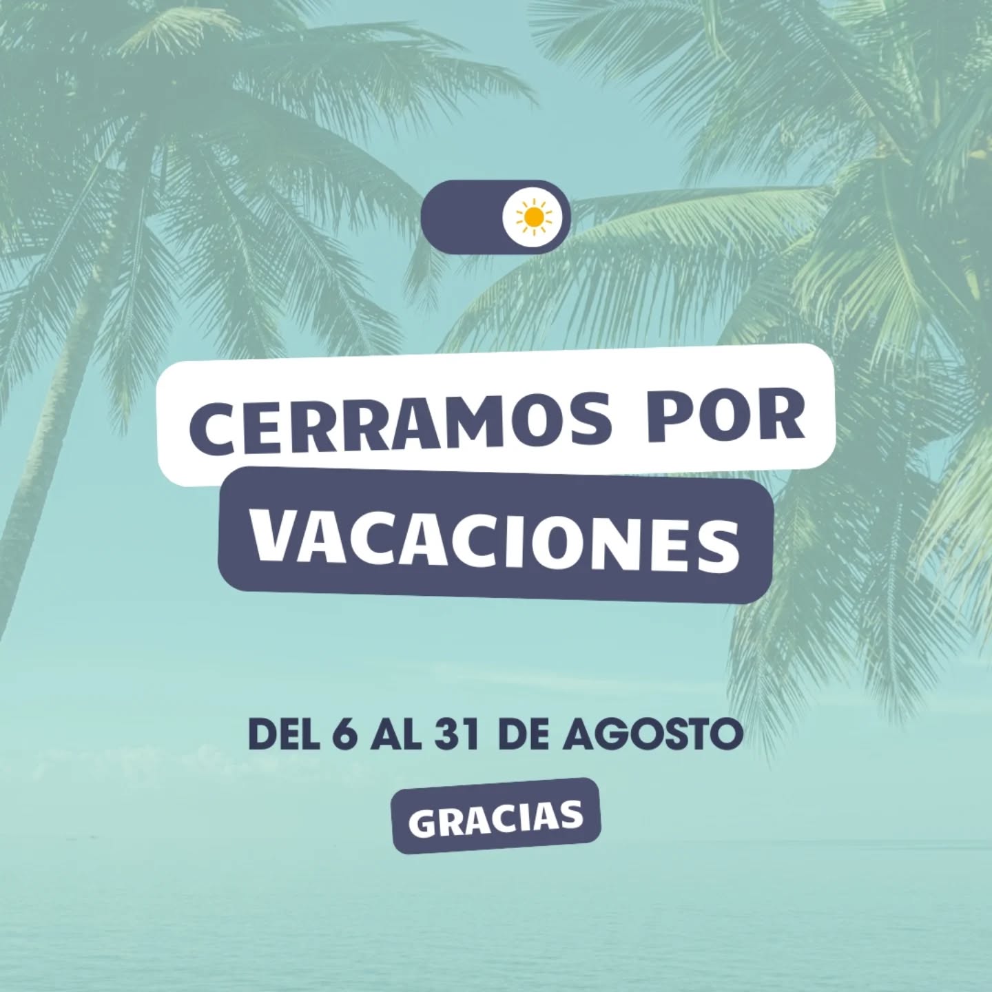 Ahora toca descansar y recargar pilas, nos vemos a la vuelta!💕