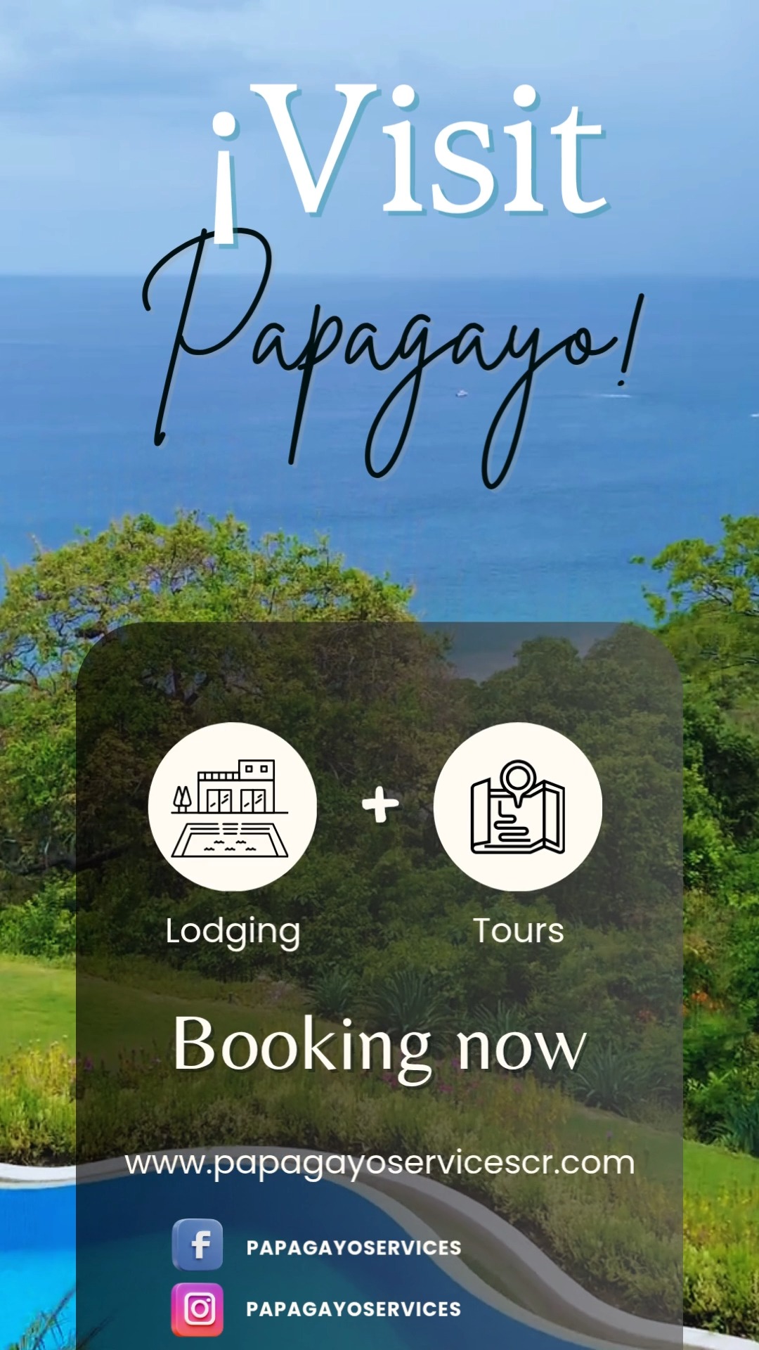 Escape to paradise in our stunning luxury villa in Papagayo, Costa Rica! 🌴🏖️
- Breathtaking ocean views and private beach access
- Spacious living areas and gourmet kitchen
- Private pool and outdoor oasis with tropical gardens
- Perfect for weddings, family gatherings, or romantic getaways
- Enjoy Papagayo's stunning beaches, golf courses, and vibrant nightlife
- Book now and experience the ultimate in luxury and relaxation! 🌟
Reservation
https://www.papagayoservicescr.com/