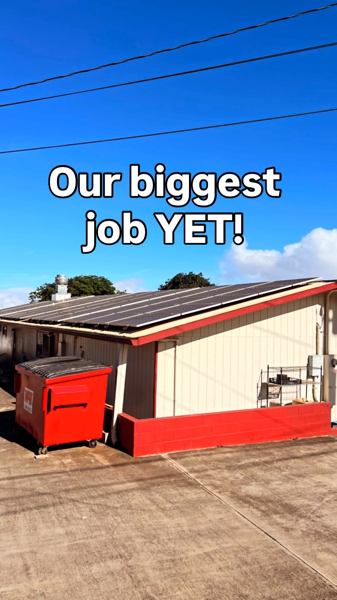 💪🏼Our biggest job yet! 67 panels, a new electric rotary specialized solar panel cleaning brush, and a morning of hard work to make those panels shine!
☀️☀️☀️
Visit our website to get a free quote or call us at 808-419-2872😎
#solarpanelcleaning #mauihomes #mauisolarcleaning #cleanpanelsmorepower #mauibusiness