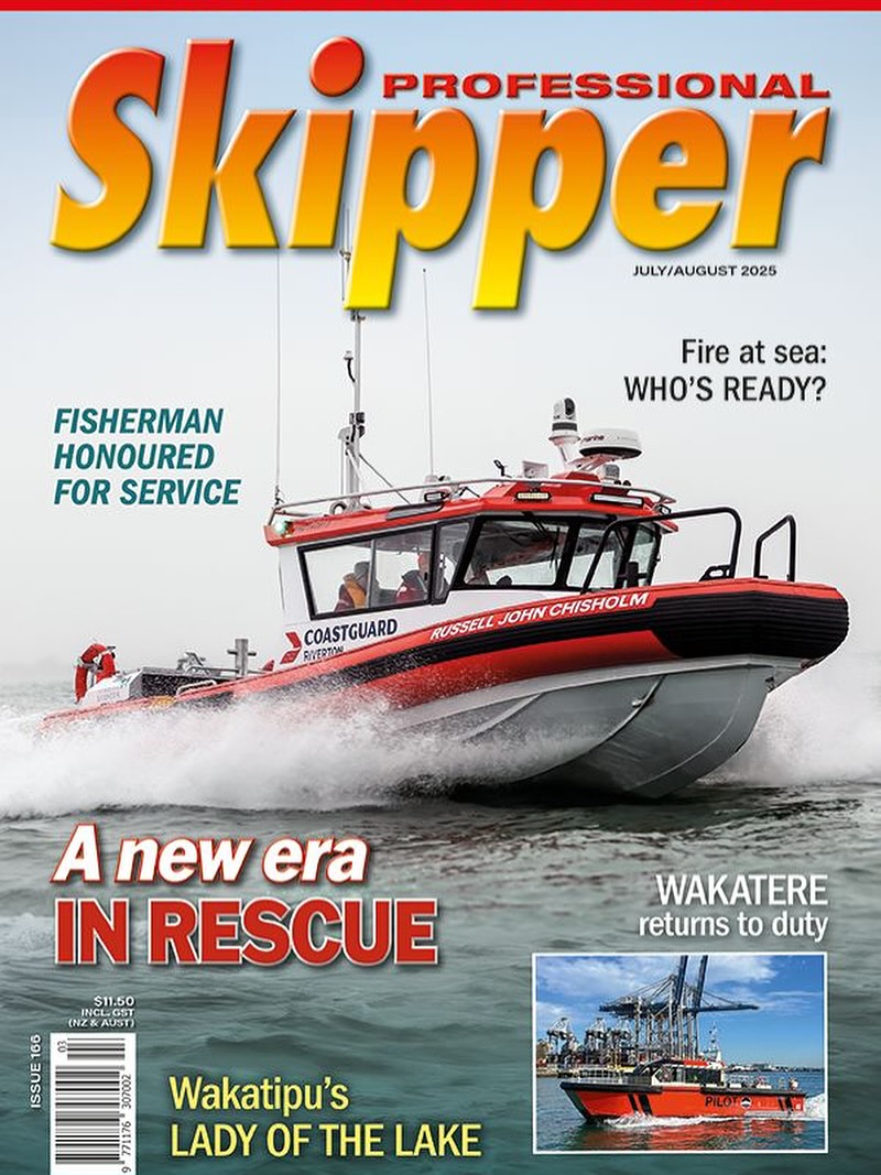 The July/August issue of Professional Skipper is here! The Whiskey Project Group is proud to see the NAiAD 10m Watchtower named the Russell John Chisholm on the front cover—a vessel we designed for Coastguard Riverton and that was expertly built by Gough Brothers Engineering.
Grab your copy to read the full story! Link in bio.