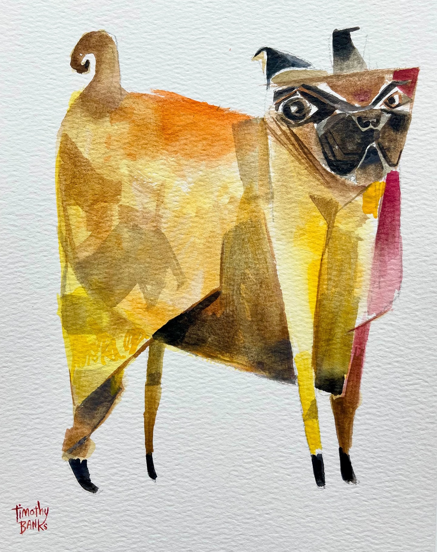 This little pug just found a forever home! 🐾
Big thanks to the collector who snagged it through @ugallery.
Plenty more watercolor creatures still up–link in bio
#pugart, #watercolorpug, #dogwatercolor, #dogportrait, #artcollector, #artforsale, #originalart, #ugalleryartist, #artlovers, #smallworks, #southernartist, #watercolorpainting, #soldart, #artistsoninstagram, #pugsofinstagram #thankyoucollector, #dogillustration, #cutepainting, #artistcelebration