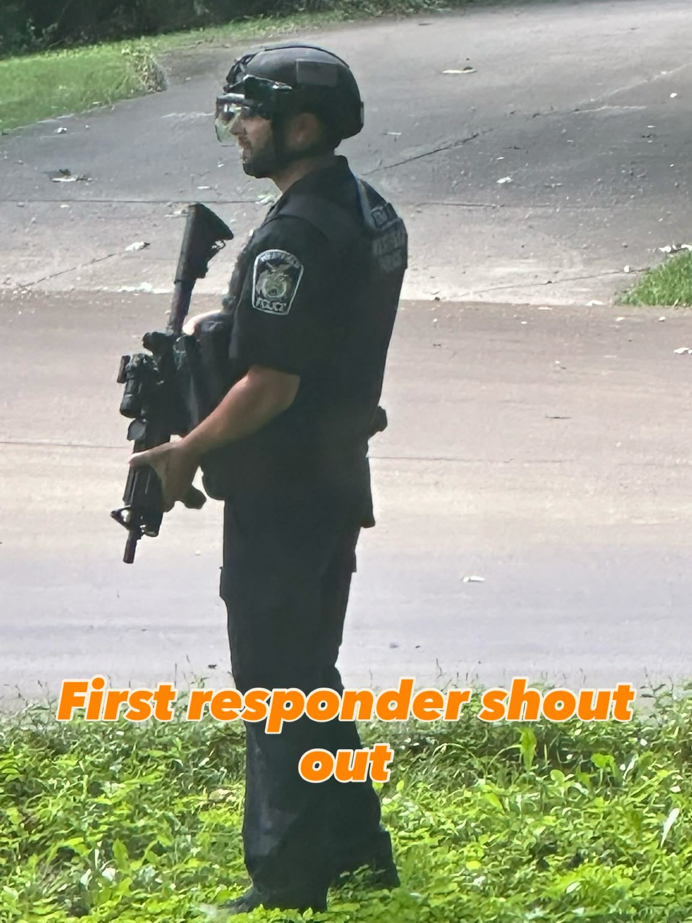 A deep heartfelt thank you to all first responders for keeping half of my team safe today as we unfortunately happened to be in the very area out on the highway while this was happening. #grateful #firstresponders #police #swat #swatteam #sherriff #protectandserve #thinblueline #ems #paramedics #westfieldindiana #carmelindiana #fishersindiana #noblesvilleindiana #sheridanindiana #ciceroindiana #hamiltoncountyindiana