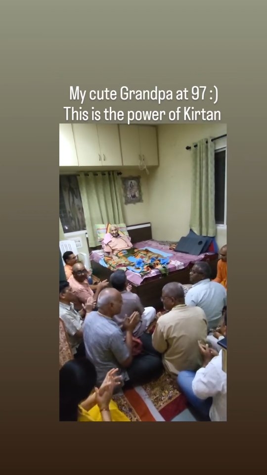 "Kirtans in India are so powerful—they bring people together, everyone sings as one, and the atmosphere becomes truly divine. The energy, devotion, and joy they create are just amazing!"