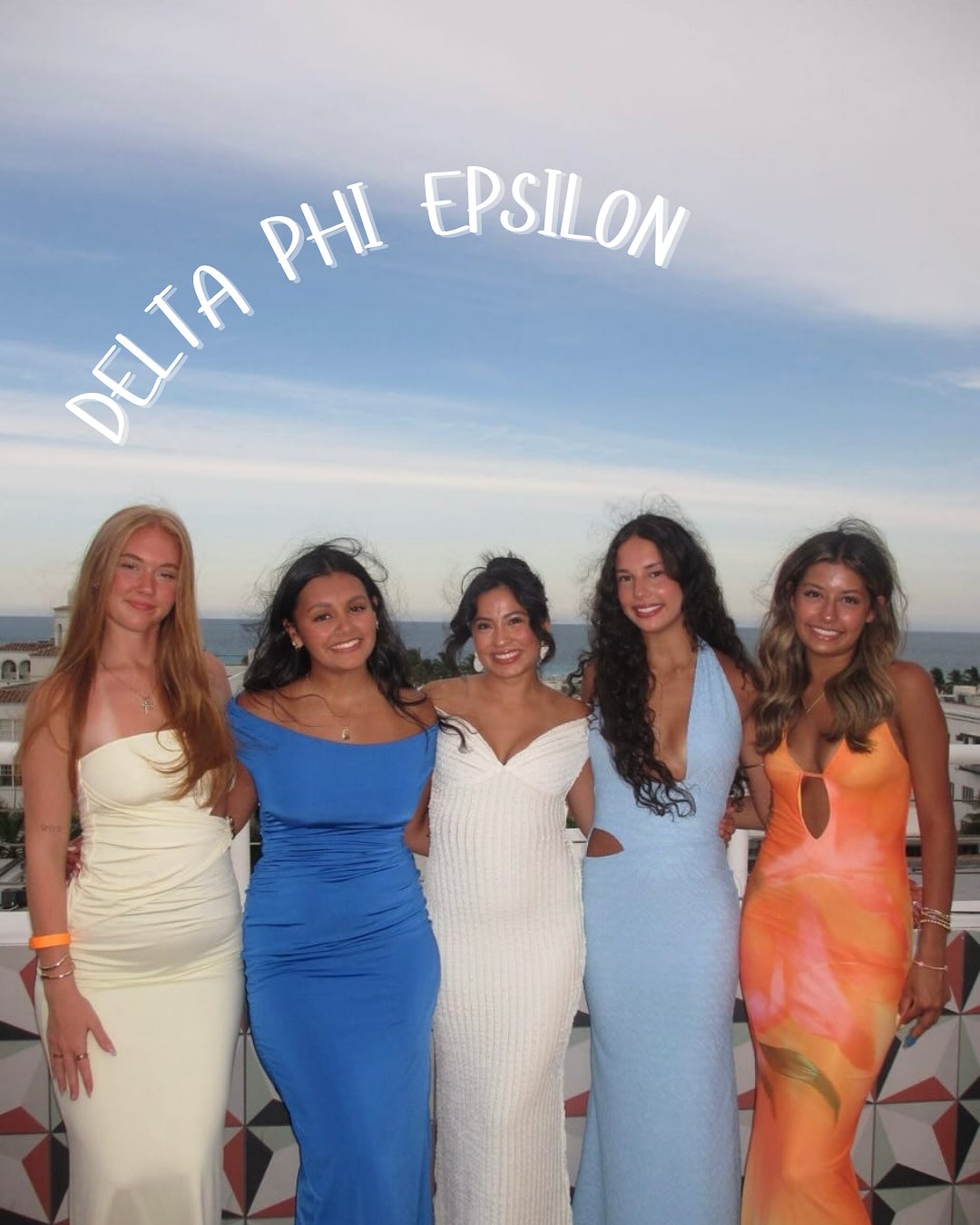 This is @dphieksu !! Here is what a sister had to say about her chapter!! ✨✨
“i love dphie because ever since the beginning everyone has been so welcoming and genuine. my sisters have been so supportive and appreciative through it all! my favorite part so far was my new member period! it was an unforgettable time and i’m so grateful i had my pledge class by my side through it all. they know how to light up a room and make me feel seen! joining dphie brought me out of my shell and truly helped find an amazing sisterhood. even though i rushed my sophomore year, dphie welcomed me with open arms! i couldn’t be more thankful to be apart of delta phi epsilon!“
-Natalie Reid PC 24’