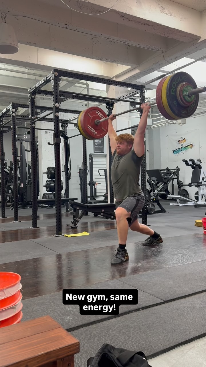 Getting in a new groove! For those of you that haven’t heard, Champion Weightlifting has moved locations! We are now located @bodyfitkansascity in the midtown/westport area! More information and postings coming soon… DM for more details sooner! 💪
For now here is @grant_fristo cranking out a 137 kg (300 lbs.) clean and jerk for the first time at the new location. Awesome job Fristo!
Stronger Every Day!
.
.
.
.
.
#weightlifting #kansascity #olympiclifting #usaweightlifting #beastmode #progress #crossroadskc #midtownkc #westportkc #strongereveryday #cleanandjerk #300