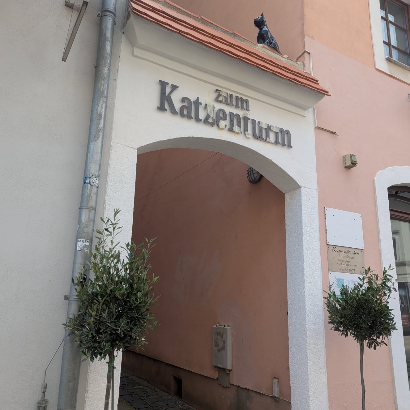 Phase 4: Die Quellen sprudeln wieder 💧⛲
🎨 Hausfassade ausgebessert
🏠 Dachsteine der Stadtmauer gereinigt
⛲ Brunnenbecken verfugt
🛢️Teich im Eichenfass aufgestellt und bepflanzt
🆕 Eingangsschild "zum Katzenturm" angebracht (wieder mal eine herausragende Arbeit von den Jungs von @druckpol
💧 Brunnen angeschaltet und gefreut wie ein nackscher Hase😁 (leider haben bereits nach 1 Tag kleine Menschenhände mit ihrem Kieselspielzeug das interessant sprudelnde Rohr verstopft, Lösung bald in Sicht- Pumpe läuft derzeit nur mit wenig Druck, vielleicht bekommen ja die Erziehungsbeauftragten, die wieder in die Spur❗)
Nur noch ein paar Bänke aufstellen (in Arbeit) und so geht nun ein wirklich tolles ❤️-Projekt dem Ende entgegen....oder vielleicht doch nicht?
Schnurren&Sprudeln ist mehr als nur ein Sanierungsprojekt. Es verbindet Menschen, es belebt und inspiriert.
Wir jedenfalls haben noch nicht genug davon und werden bereits zum Stadtfest Löbau am 12.-14.September ordentlich Leben in den Hof bringen. Und sicherlich wird auch 2026 so einiges für den Hof übrig haben. Seid gespannt!
Ihr habt eine Idee für mehr Leben im Hof? Immer her mit eurem Gedanken -Popcorn😉🍿
+Dieses Projekt wird mit der tollen Unterstützung der Stadt Löbau durch das Bund-Länger-Programm "Aktive Stadt- und Ortsteilzentren" gefördert.+
#schnurrenundsprudeln #lichtspielhof
#stadtaufhübschung
#weilwireskönnen #geilegemeinschaft #altstadtvereinlöbau