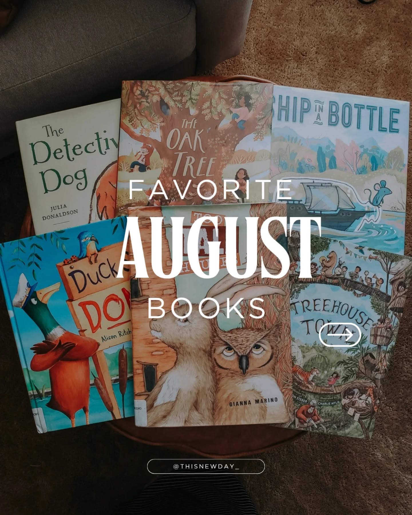 Get your free book list for August ⤵️
☀️ This August list contains a mixture of light-hearted and true story suggestions!
➡️ Comment the word "August" below and I'll message you a direct link to my book list.
**Also check out my other monthly reading lists!
.
.
.
#augustreading #readingcalendar #augustpicturebooks #picturebooksforaugust #monthlybooklist #booksforsummer #summerpicturebooks #picturbooksofinstagram