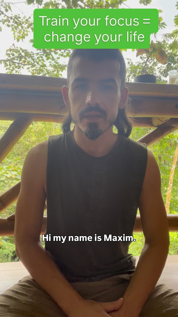 Train your attention = change your life #awareness #focusingonlife #groundedspirituality #meditation