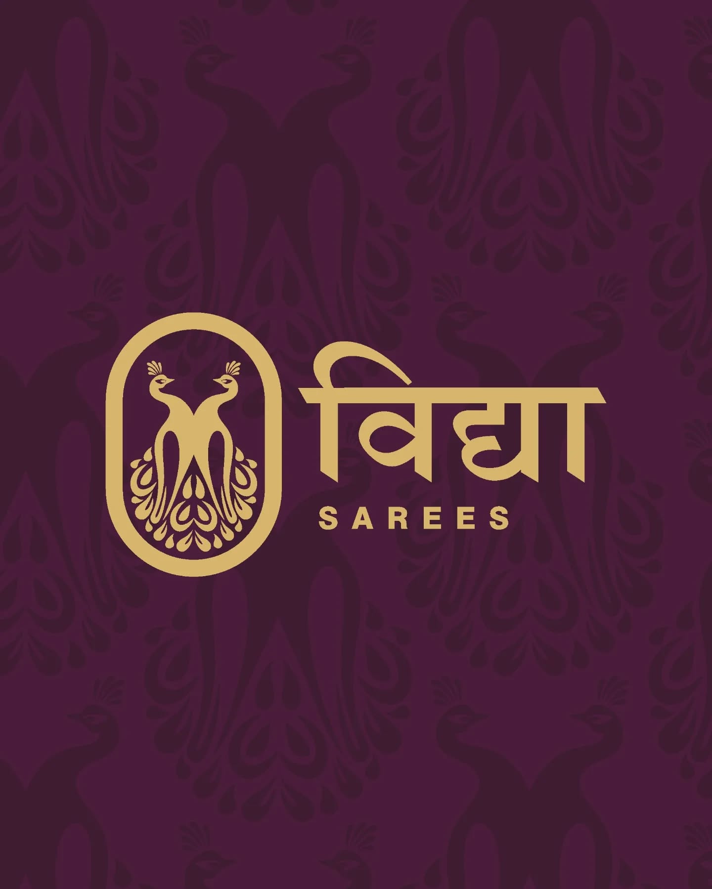 Vidhya Saree, a cherished brand with 24 stores across Maharashtra, wanted a logo that not only reflected their name in Marathi but also carried the essence of tradition and grace.
The design takes inspiration from the peacock a symbol of beauty, pride, and divine connection. Its perfectly symmetrical form subtly shapes the letter “V,” representing Vidhya. The delicate sweep of its wings evokes the image of Lord Krishna, often depicted adorned with peacock feathers, signifying charm, devotion, and timeless elegance.
This thoughtful blend of form and meaning allows the logo to embody both the cultural richness of Maharashtra and the soulful artistry of Indian tradition
just like the sarees Vidhya Saree is known for.