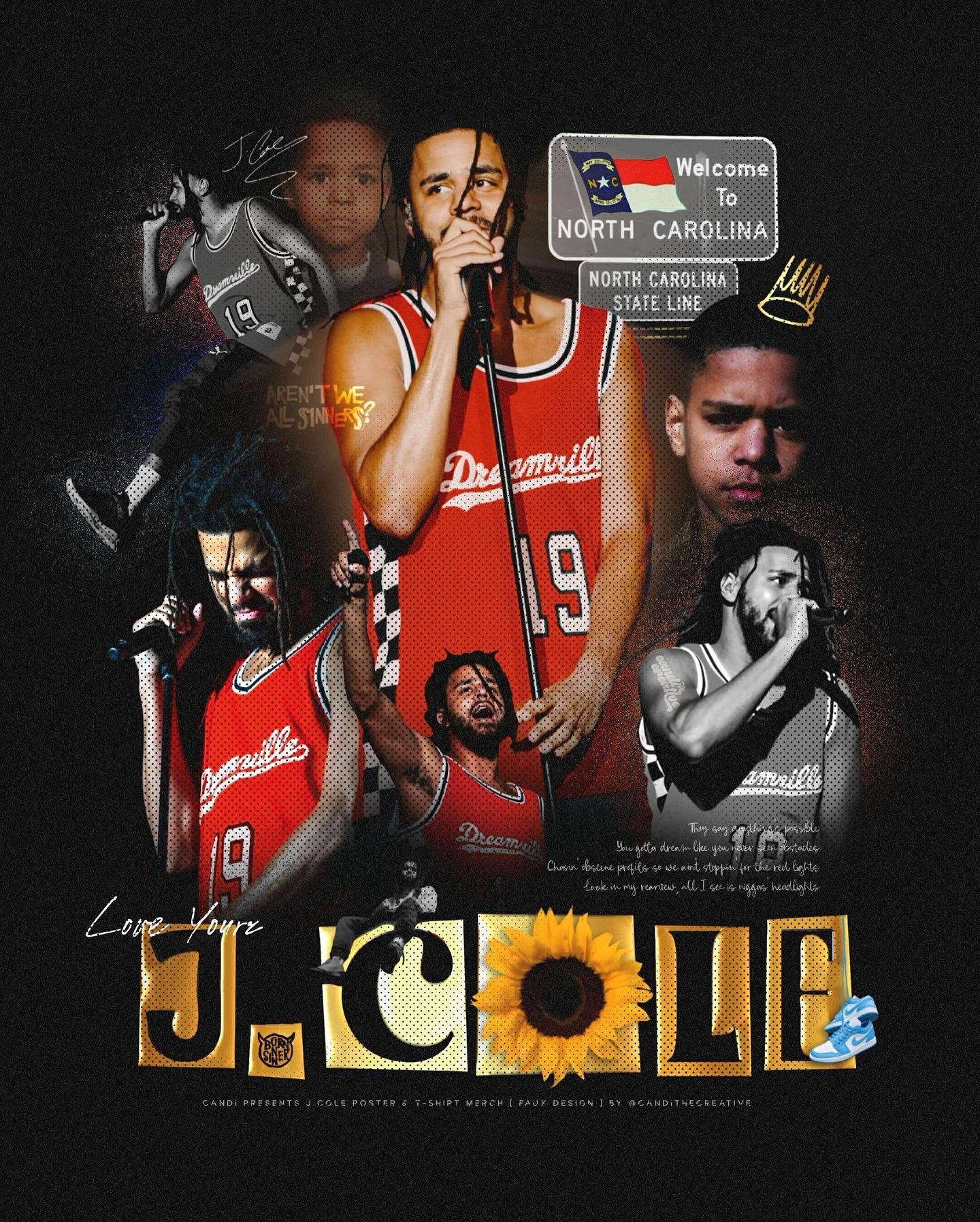 Here’s a closer look at my J.Cole design because the details MATTER 😂
This tee is available now in The Candi Shop.
Want the direct link?
Drop COLE in the comments and I got you 🫶🏾