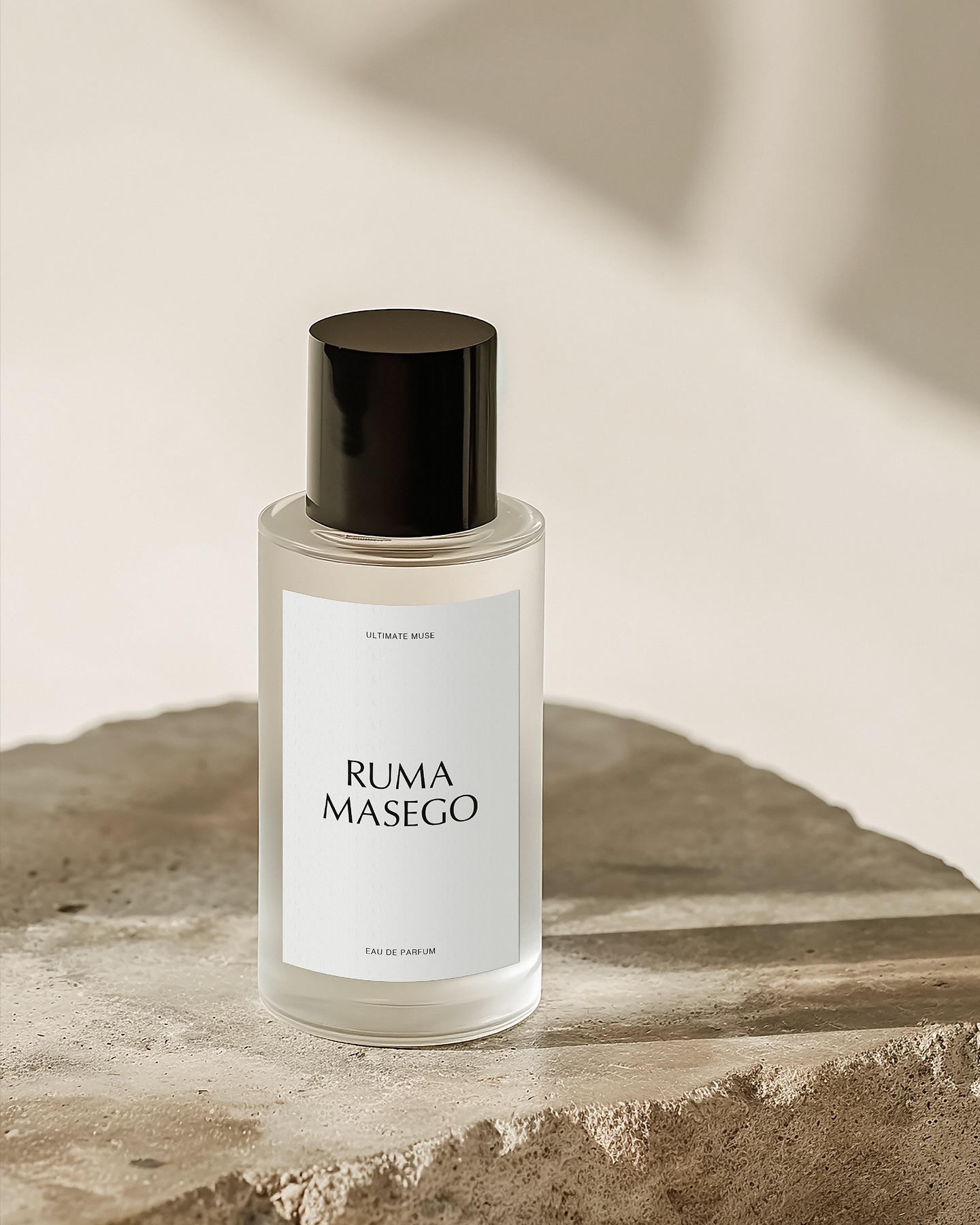 1/3 Ruma Masego - Artisan-crafted fragrances for men and women. The visual identity is anchored by a minimal RM monogram - a symbol of fluidity, continuity and connection.