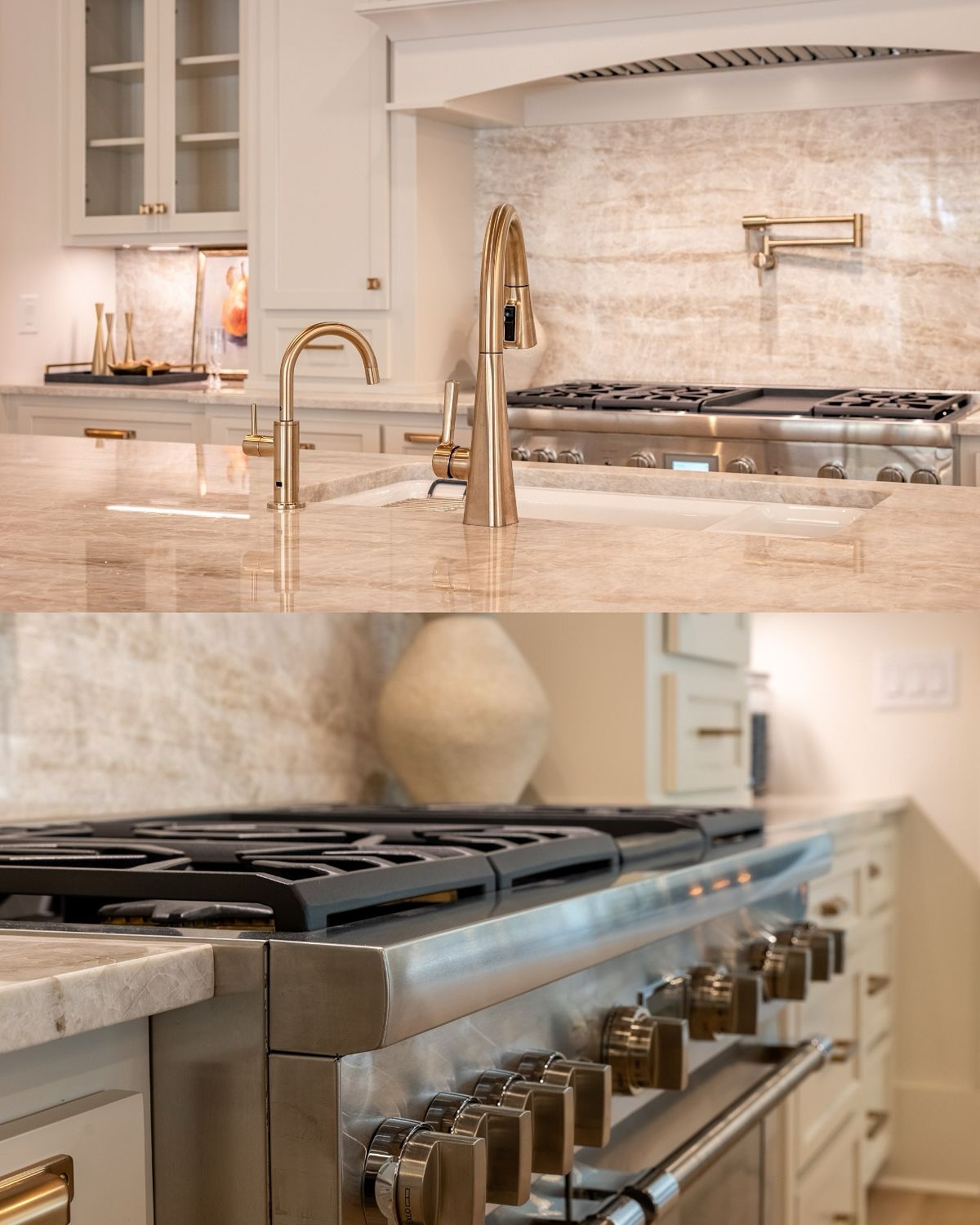 🍽️ Refined. Purposeful. Built to impress.
This kitchen brings together timeless design and luxury finishes—from natural stone surfaces to custom lighting and hardware that elevates every detail. And yes, those cabinets? Truly custom, crafted specifically for this space. No prefab here—just precision and intention in every inch.
This is what it means to build a home without compromise.
#LakeOconeeBuilder #LakeOconeeCustomHomes #LuxuryKitchenDesign #LakeOconeeLiving #GreensboroGAHomes #EatontonGAHomes #CustomHomeLakeOconee #GeorgiaLuxuryHomes #RightAngleConstruction #HighEndInteriors #KitchenInspo #CraftsmanshipMatters #BuildWithRightAngle #OconeeCountyHomes #DesignBuildGA