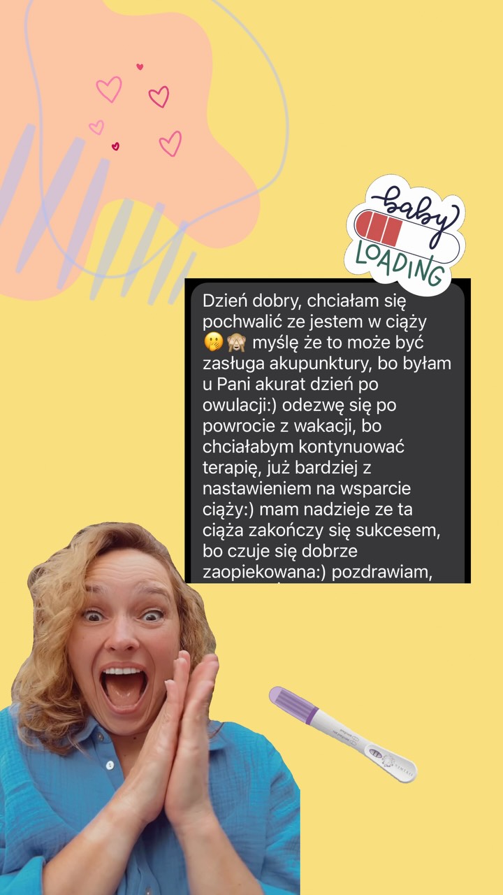 ✨ Są takie wiadomości, które zostają w sercu na długo.
Pacjentka, która od lat z czułością i zaufaniem sięga po naturalne metody wspierania zdrowia, pojawiła się u mnie w cyklu, który zakończył się wspaniałą wiadomością.
Po doświadczeniu poronienia i kolejnym roku starań, wśród wielu codziennych wyzwań i stresu, przyszła ta upragniona chwila: „Jestem w ciąży!” 💛
Czasem wystarczy drobny impuls – delikatne wsparcie akupunktury, mały sygnał dla organizmu, by przypomniał sobie swoją moc. By wrócił na właściwe tory. By rozpalić w nim iskrę samoleczenia.
Kiedy ciało jest widziane, otoczone troską i uważnością – potrafi się pięknie odwdzięczyć.
📍 Terapia wspierająca płodność? Znajdziesz mnie we Wrocławiu, w @berthaholistic.
Zaopiekuj się sobą w Bertha Holistic. 🌿
•••••••••••••••••••••••••••••••••••••••••••••••••••
🌱 Wsparcie płodności, zdrowia, emocji, urody.
🌸 Beata Szlachta – ekspert medycyny chińskiej
❤️ Bertha Holistic Centrum medycyny naturalnej we Wrocławiu.
☘️ Akupunktura, zioła, medycyna chińska, terapie twarzy.
•••••••••••••••••••••••••••••••••••••••••••••••••••
• Akupunktura zdrowotna, harmonia, relaks, niepokój, stres
• Akupunktura niepłodność, starania naturalne, ivf, in vitro, ciąża
• TCM, Ziołolecznictwo