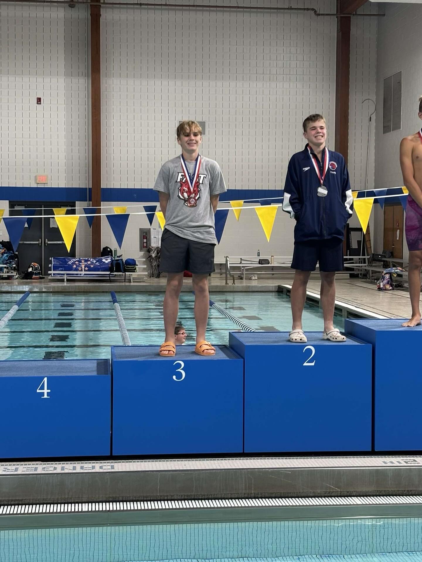 ISI Summer Central Divisional Championships:
Boys 14&U 200 Breast:
Henry Mize - 3rd Place