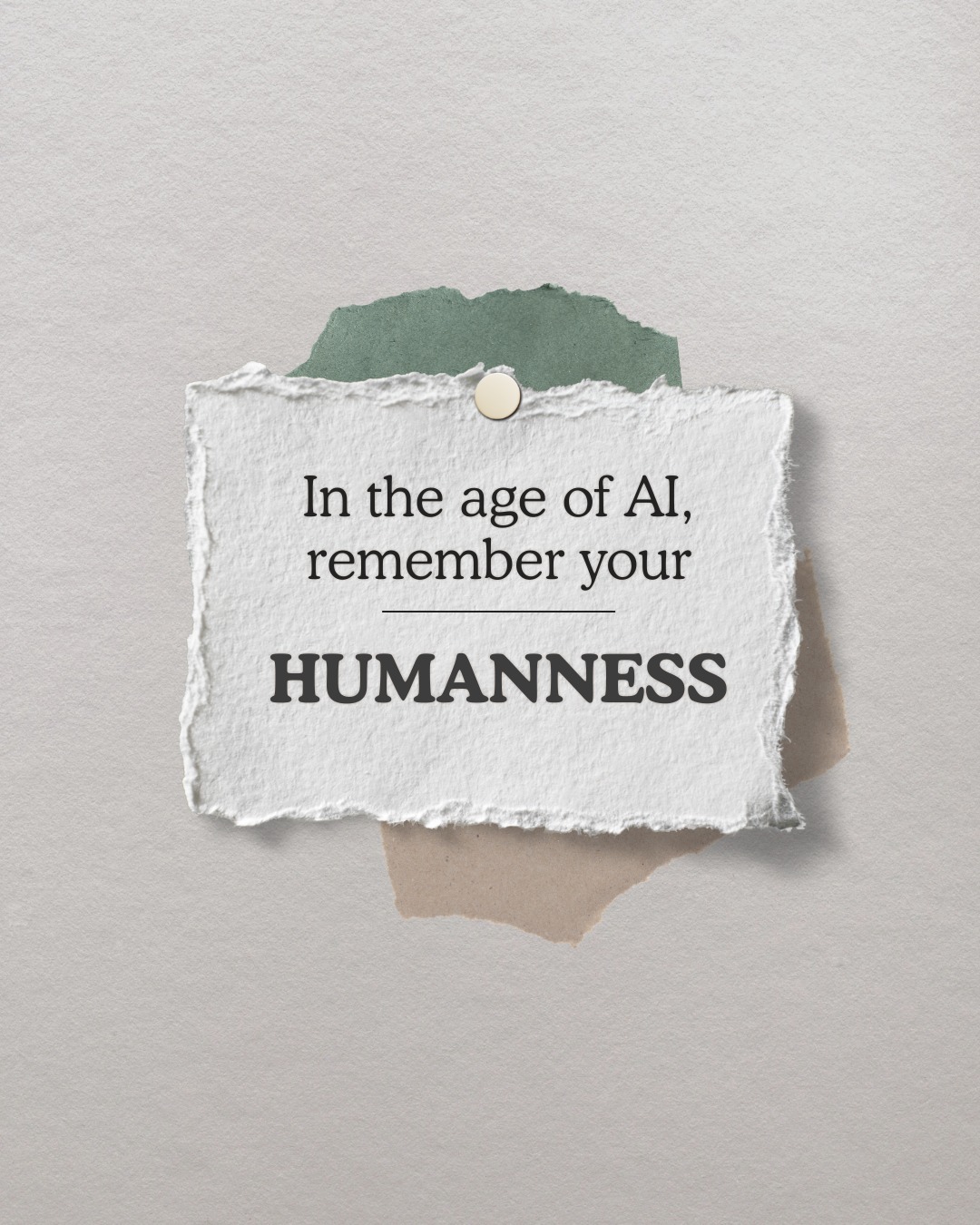 The tech is not slowing down, and we're only getting swept up in it.
Now, more than ever, we need to remember who we are, what we are, and where we came from.
To breathe deeper, feel harder, and wrap our arms around the people we love as often as possible.
Let AI write your emails for you if you must, so you can get outside, put your feet in the earth, and move your body. Not so you can just get sucked deeper into your screens, your to-do's, or the doom scroll.
The modern-day hero is the one who can work WITH the technology, without getting consumed. The one who knows who they are, and is connected to their truth, their purpose, and their presence.
Who isn't afraid to face the music. To look in the mirror and see what's hiding in the shadows. To show up for themselves with discipline, reverence, and curiosity.
Do you want to be one of the creators, or one of the consumed?