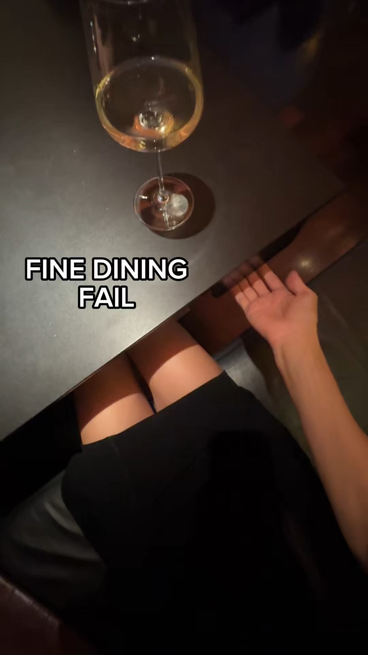 This is why you can’t take me to Michelin restaurants. DOH! 💥🫣
#finediningexperience #imclassy #datenightfail #influencerfail