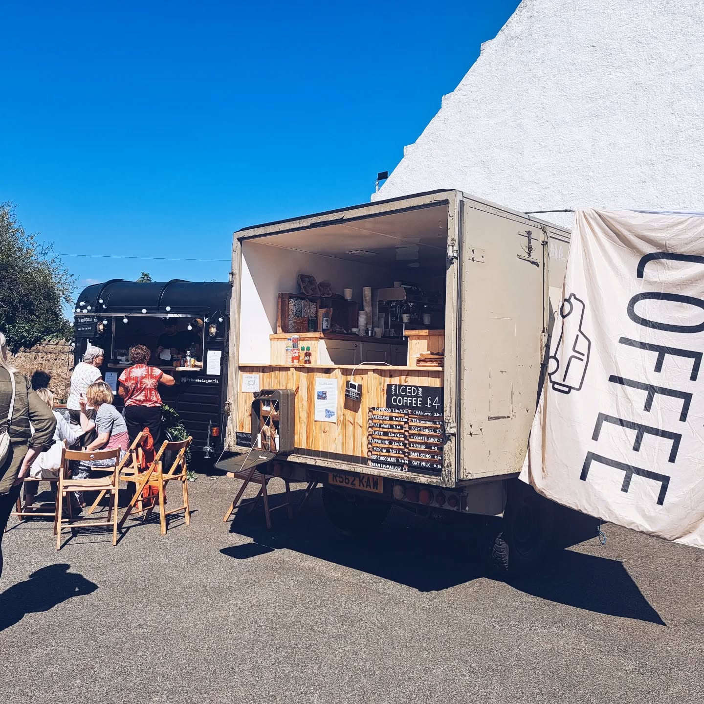 Come find us again @pittenweemartsfestival today until 17:30!, outside the church hall โ๏ธ alongside @theweetaqueria serving up their delicious tacos ๐ฎ