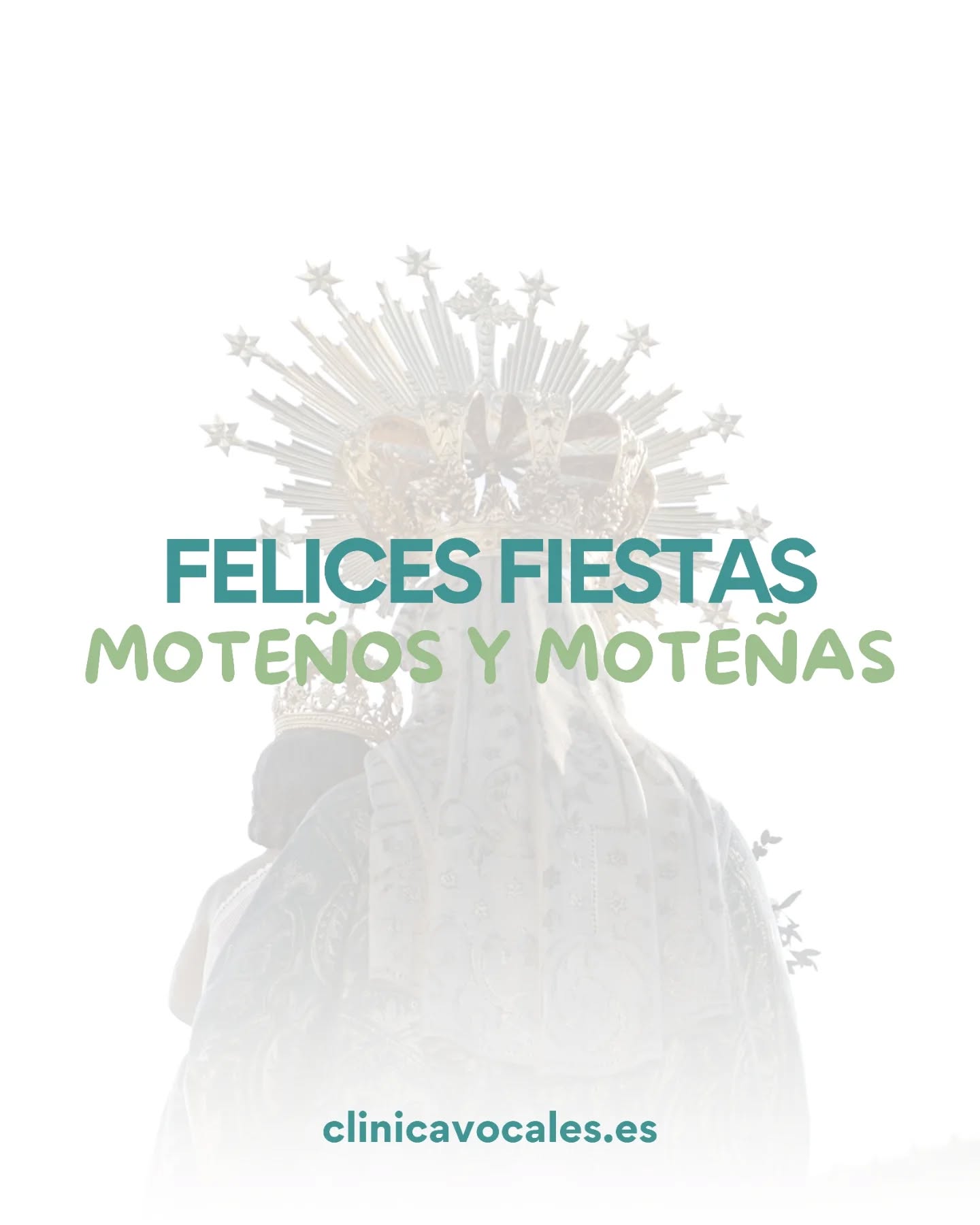 Que nuestras fiestas nos recuerden lo bonito de estar juntos, celebrar nuestras raíces y compartir lo que somos. 🤍
¡Felices Fiestas!🎆🎇
¡Viva la Virgen de Manjavacas!
¡Viva su Santísimo hijo!