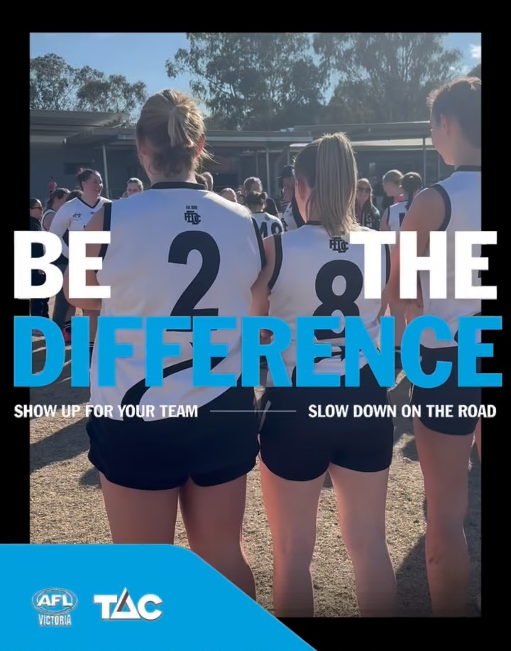 284 is the number of lives tragically lost on our roads in 2024. This year we are banding together with TAC to raise awareness about road safety. At our TAC awareness night last week, we all made a pledge to show up for our team and shared who we slow down for @tacvictoria #tacslowmo #roadsafetyround #bandtogether