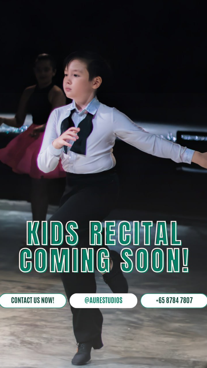 🌟🎬 Lights, Camera, Dance! 🎶💃
The Aure Kids Recital is coming soon — and this year’s theme is none other than La La Land! 💛✨
We can’t wait to see our talented young dancers light up the stage with their passion, creativity, and sparkle. More details will be released soon… so stay tuned! 📅👀
#AureStudios #AureKidsRecital