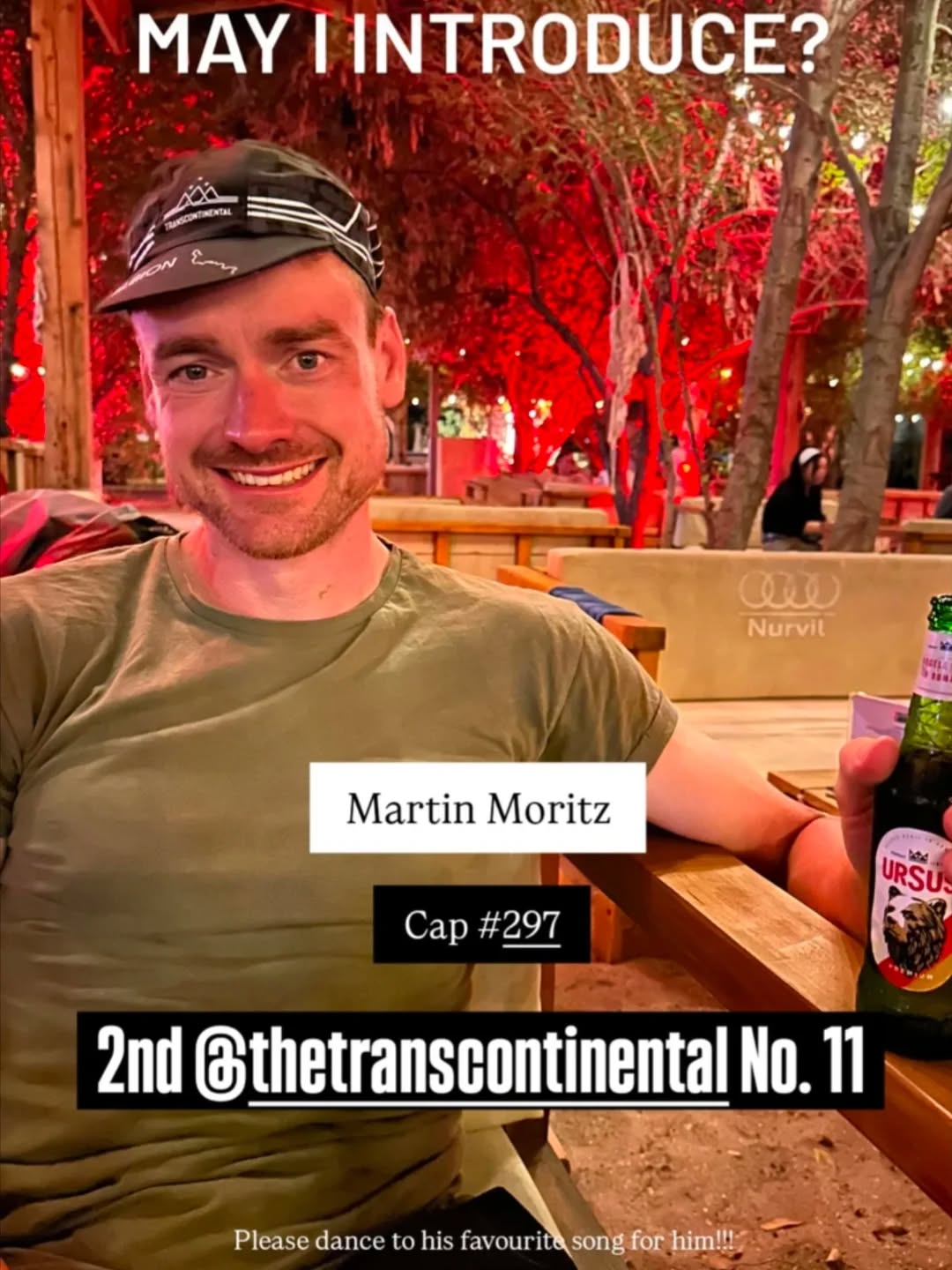 Across the continent unsupported
in under 11 days - what an achievement! We should think about tripling the length of our club championship to honor that!