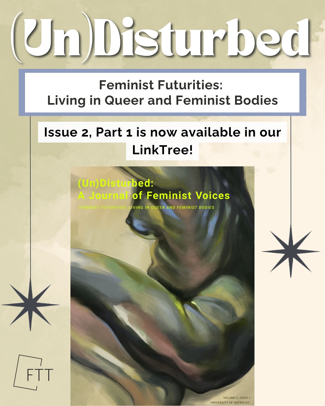 We are so excited to announce that (Un)Disturbed Issue 2, Part 1 is out now! Click the link in our bio to read! 🥳✨💖