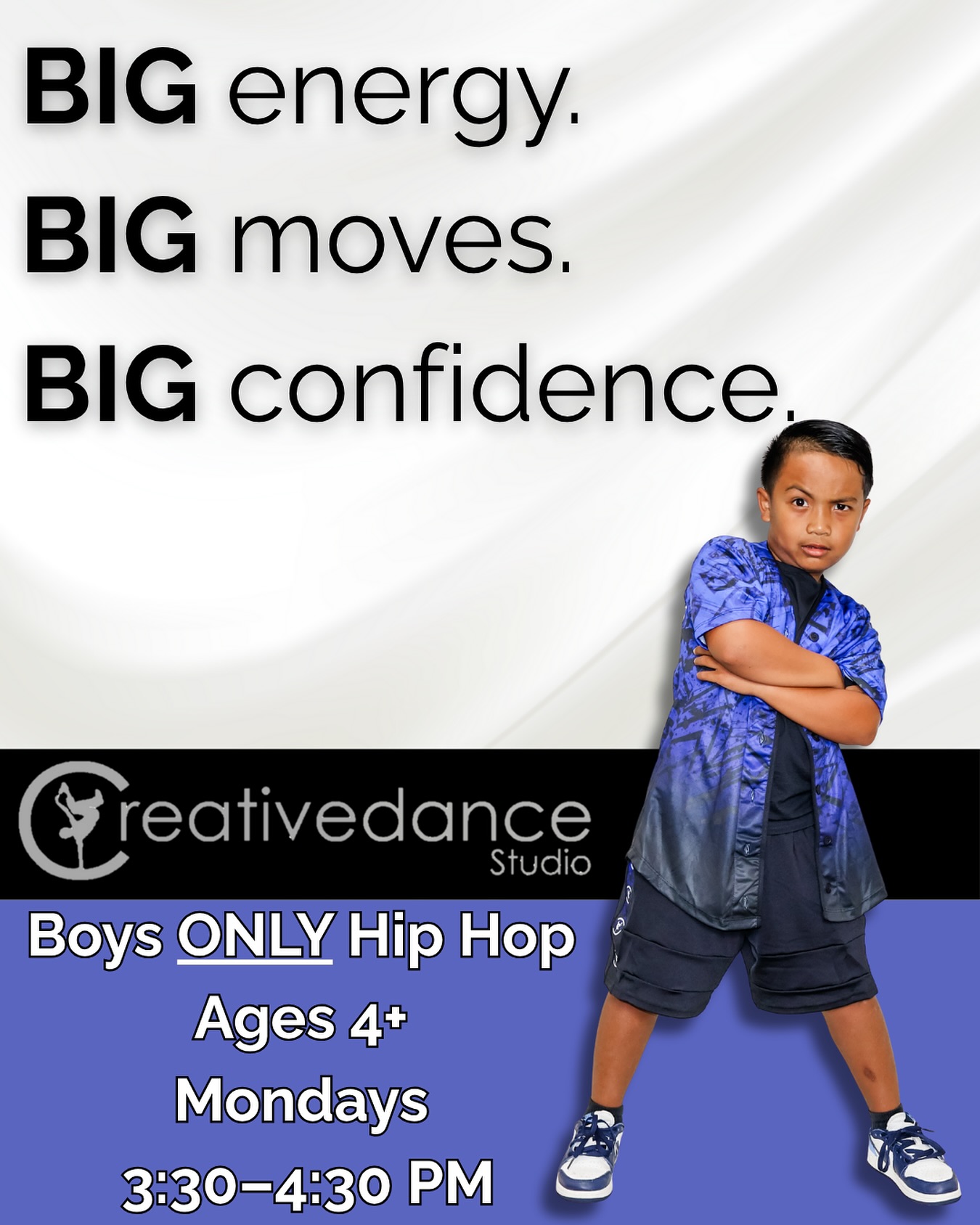 BIG ENERGY. BIG MOVES. BIG CONFIDENCE.
That’s what our boys’ hip hop class is all about.
At Creative Dance Studio, we’ve created a space where boys can show up, move with purpose, and leave every class feeling stronger and more confident. 😎
It’s not just about cool moves (though we’ve got plenty of those)... it’s about giving boys a place to belong, thrive, and build real-life skills they’ll carry forever.
💥 High-energy music
💪 Powerful movement
👟 A class where boys feel seen and supported
Classes start Sept 2 in Plantation, FL.
Comment HIP HOP and we’ll send you the link to enroll!
