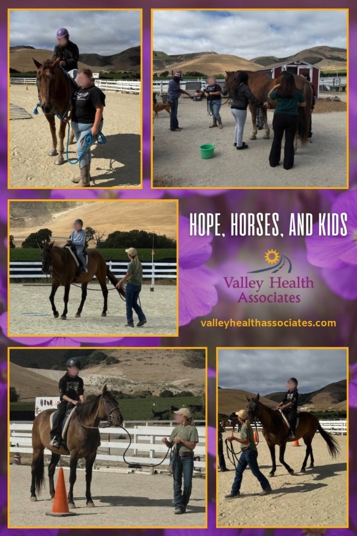 The VHA youth group visited Hope, Horses, and Kids, and were excited about having the opportunity to ride the horses for the first time!
#VHA #HopeHorsesAndKids #MentalWellness #Youth #ValleyHealthAssociates