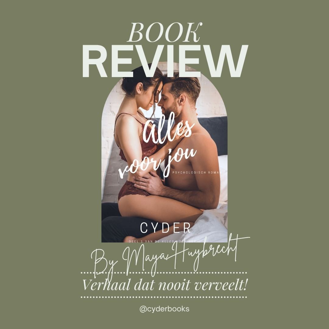 🖋️ Wat lezers zeggen over Alles voor jou...
Iedere review raakt me opnieuw. Dit verhaal is rauw, intens en persoonlijk — en net daarom voelt het zo bijzonder wanneer het wordt opgepikt, begrepen en gevoeld.
Dankjewel voor elke reactie, elke ster, elk woord. 💛
📚 Nieuwsgierig naar het boek?
Alles voor jou + Alles voor ons zijn tijdelijk samen verkrijgbaar aan combiprijs — gesigneerd en met een extraatje.
Bestellen kan via www.cyderbooks.be
📦 Print-on-demand, bestellingen worden verwerkt elke woensdag en zondag.
#AllesVoorJou #CyderBooks #IndieAuteur #PsychologischeRoman #Bookreview #Hebban #BookstagramNL #Boekentip #RomantiekMetDiepgang #allesvoorons