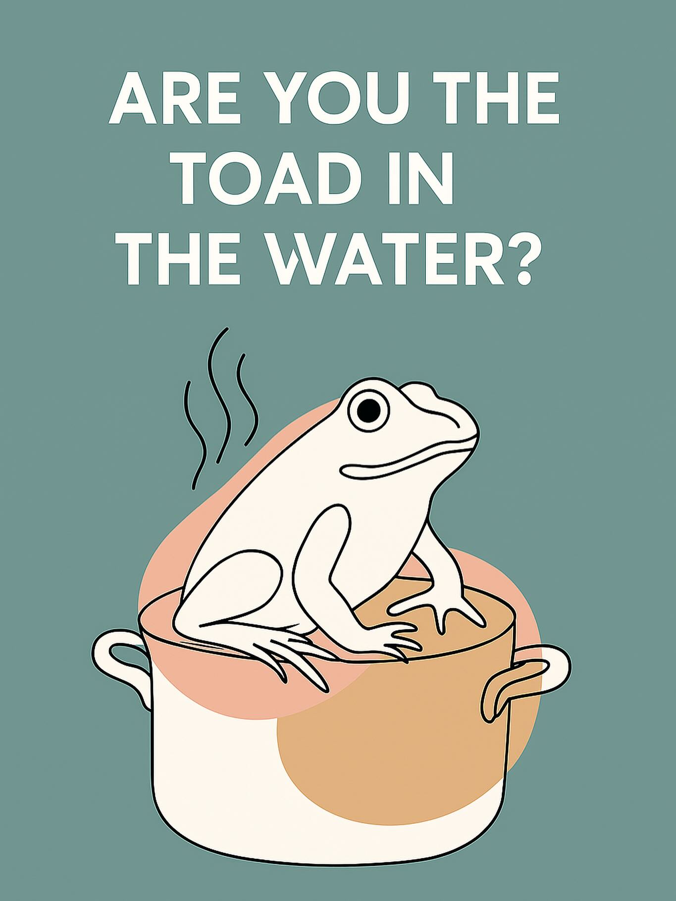 “If you throw a toad into boiling water, it’ll jump out. But if you warm the water slowly… it will stay - until it’s too late.
Ever heard this metaphor?
It’s a powerful reminder that sometimes we don’t notice harmful situations or habits because they creep up on us slowly.
Whether it’s a draining relationship, a creeping workload, or self-talk that’s quietly become unkind… we can adapt without realising we’re burning out.
This is your gentle nudge to check your “water temperature.”
Are you warming up in a way that’s cozy… or in a way that’s slowly cooking your peace?
#SelfAwareness #Boundaries #MentalHealthMatters #TherapistThoughts #MindfulLiving