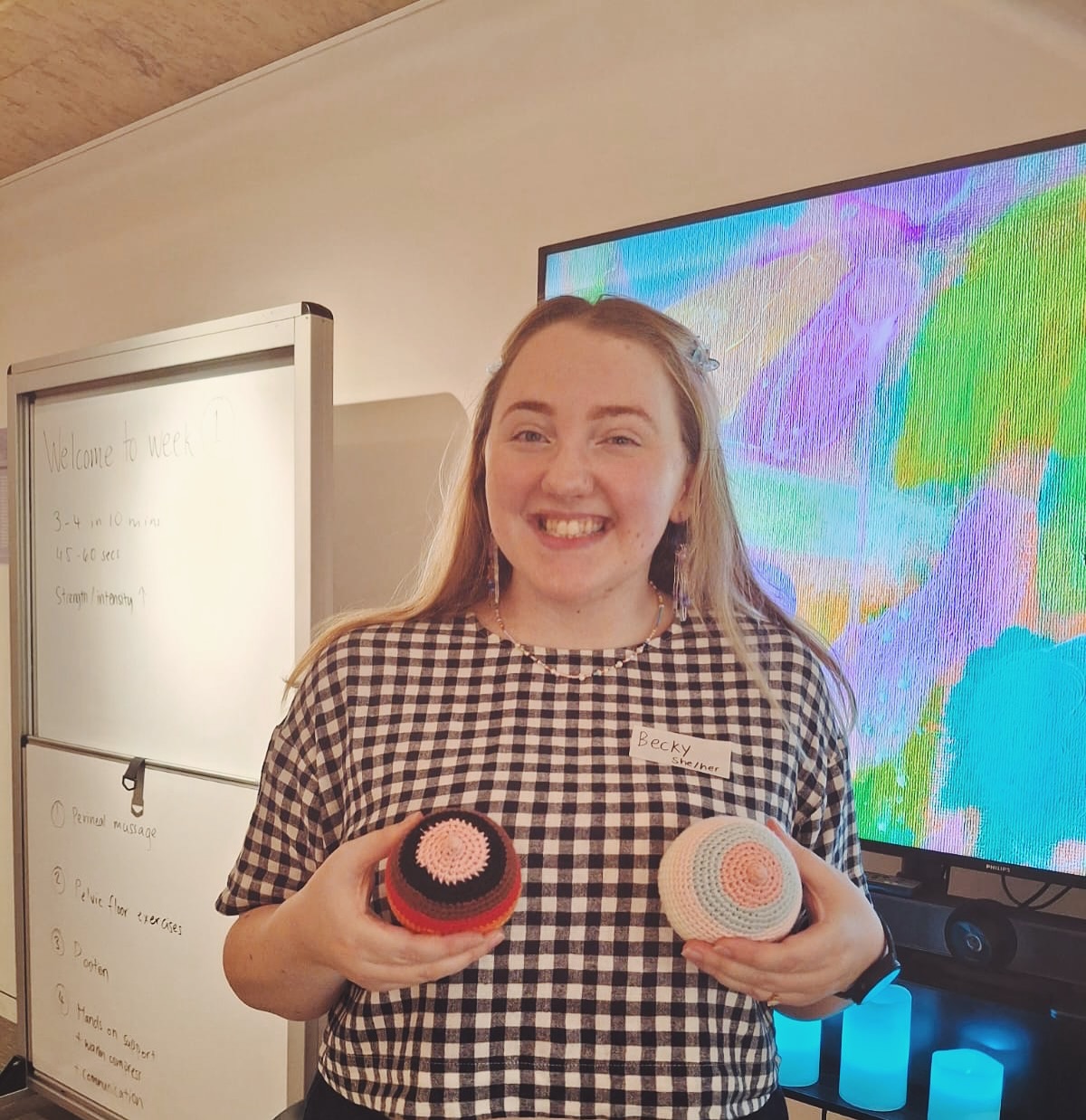 We had an incredible time with eight families at our first Rainbow Kin session last weekend!
At Rainbow Kin, we use models and visual tools to help bring pregnancy, birth, and early parenting to life because understanding your body and choices should feel empowering, not overwhelming.
Whether you’re a visual learner, love asking questions, or just want to see how it all works, these tools help create a learning space that’s inclusive and accessible. These crocheted boobs/chests were made by the incredible @boobscoaus
If you missed the August classes, November sessions are now open! Book via the link in bio, we’d love to have you there.
📍 Naarm/Melbourne | LGBTQIA+ inclusive childbirth and early parenting education
#RainbowKin #QueerBirthEd #BirthingBelonging #InclusiveChildbirthEducation #LGBTQIAParents #QueerFamilies #Naarm